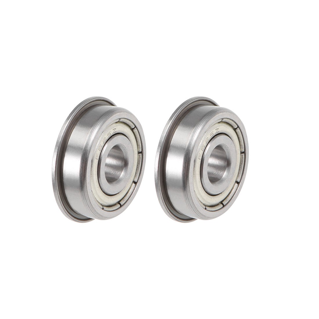 F625zz Flange Ball Bearing 5x16x5mm Chrome Steel Bearings 2pcs