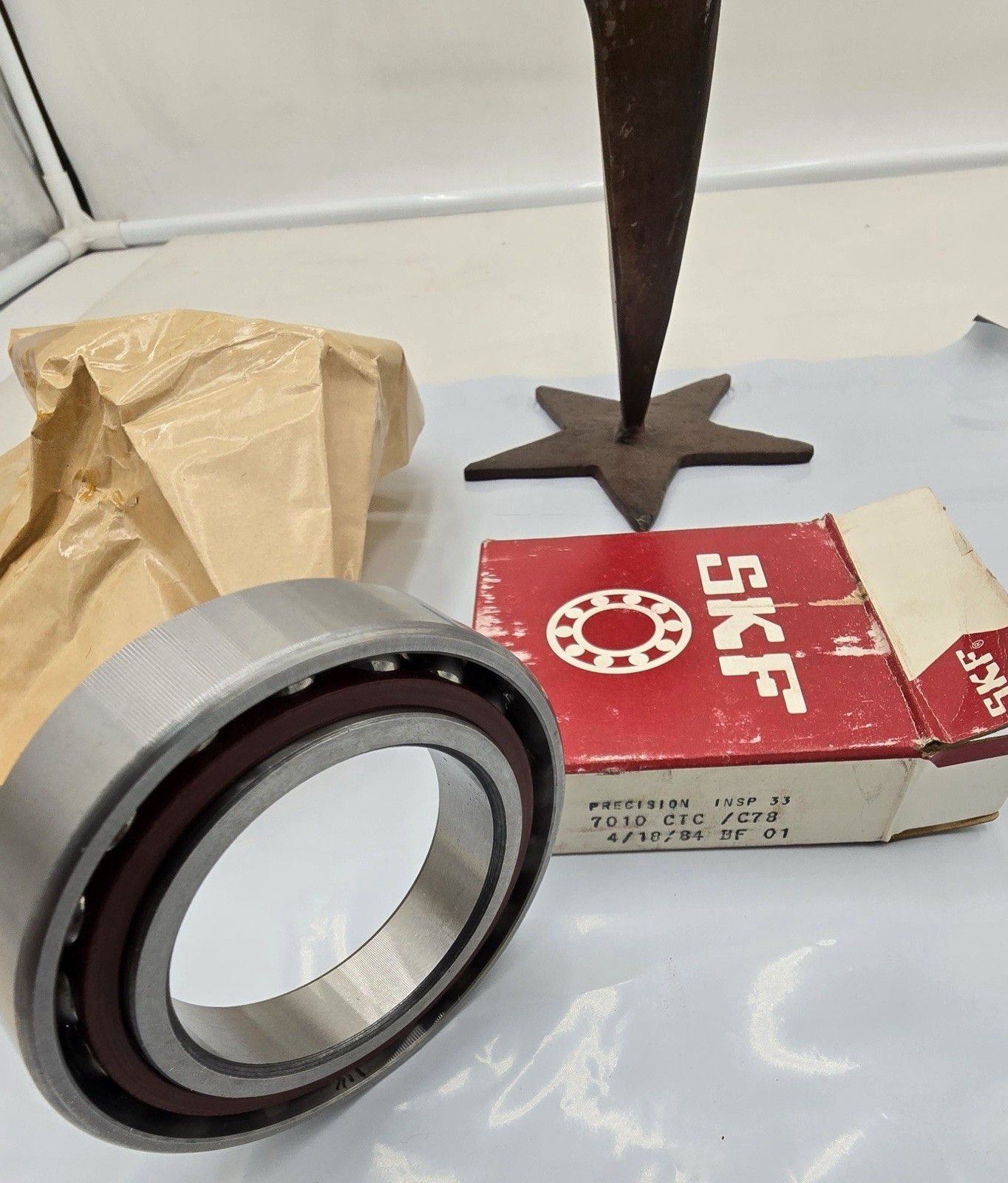 7010CTC/C78 SKF High Precision 15° Angular Contact Ball Bearing ABEC5/P5 NEW OEM