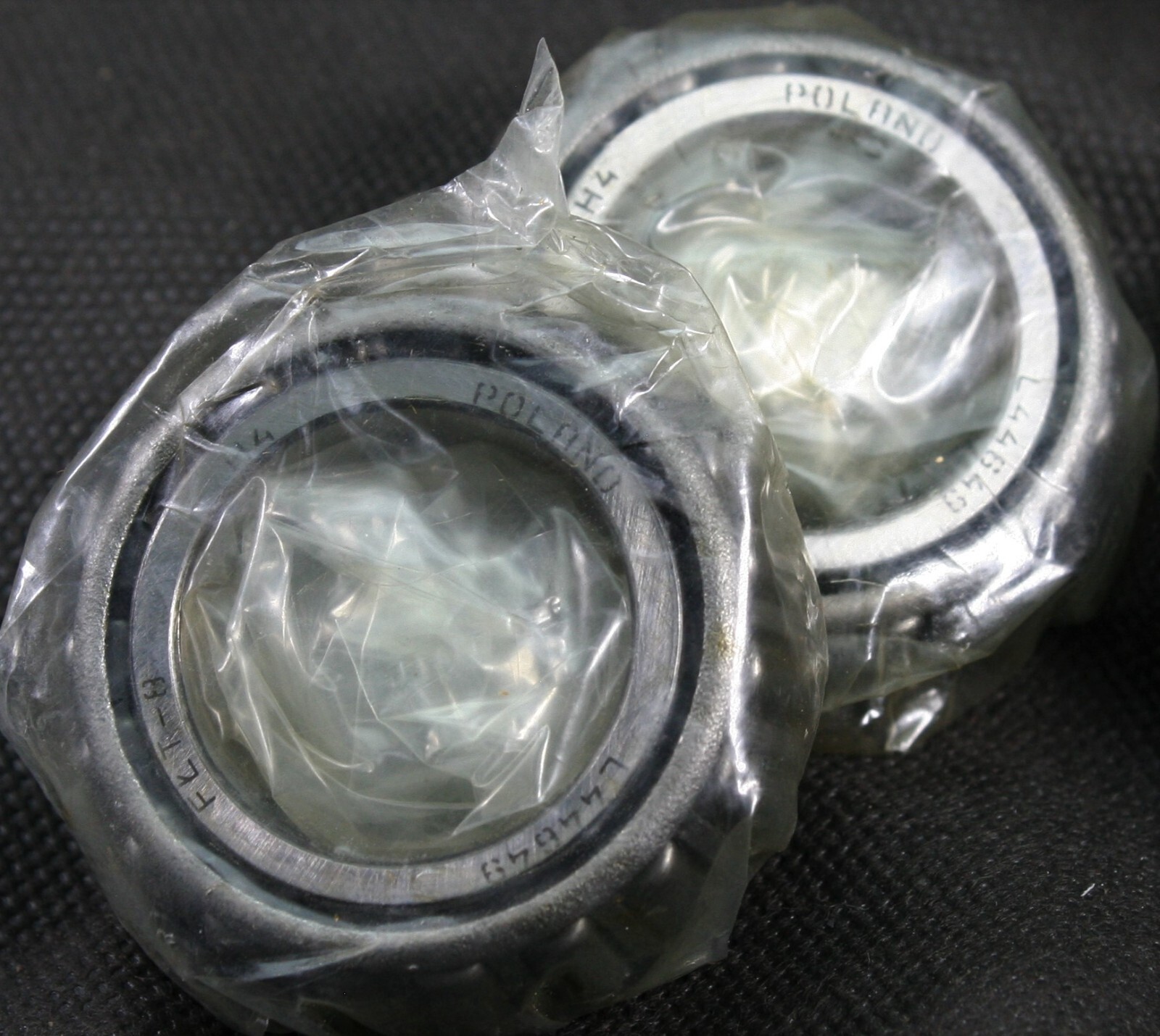 Two (2) Generic L44649 Tapered Roller Bearing Cone 1-1/16″ ID Poland NEW