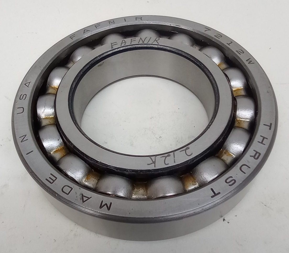 Fafnir 7212W Angular Contact Ball Bearing 60X110X22mm 7212-W