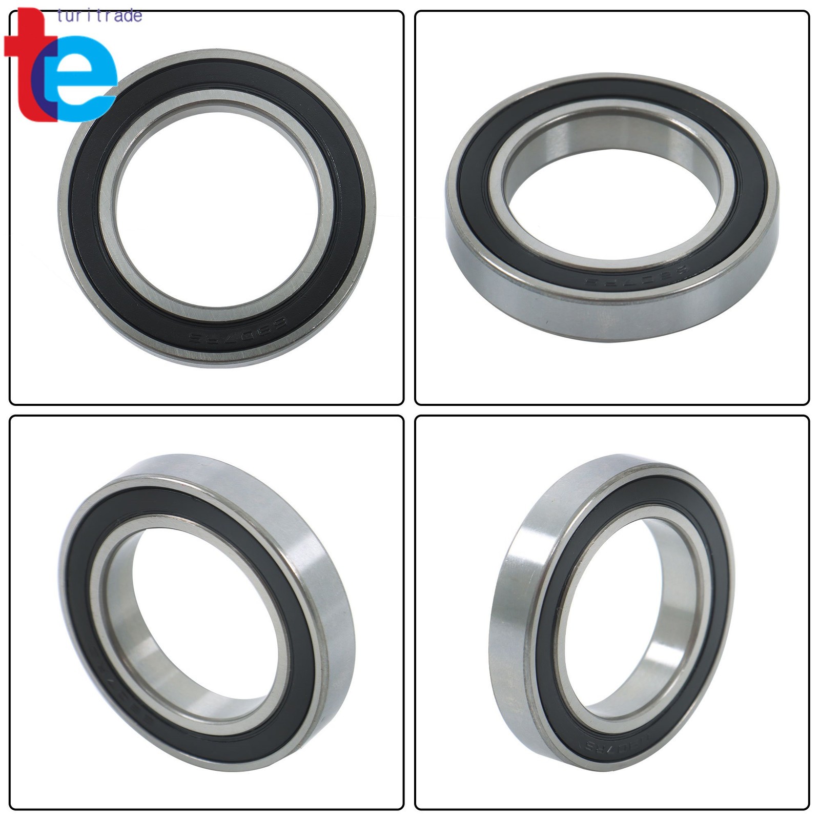 10pcs 6907-2RS Sealed Ball Bearings 35mm x55mm x10mm Industrial