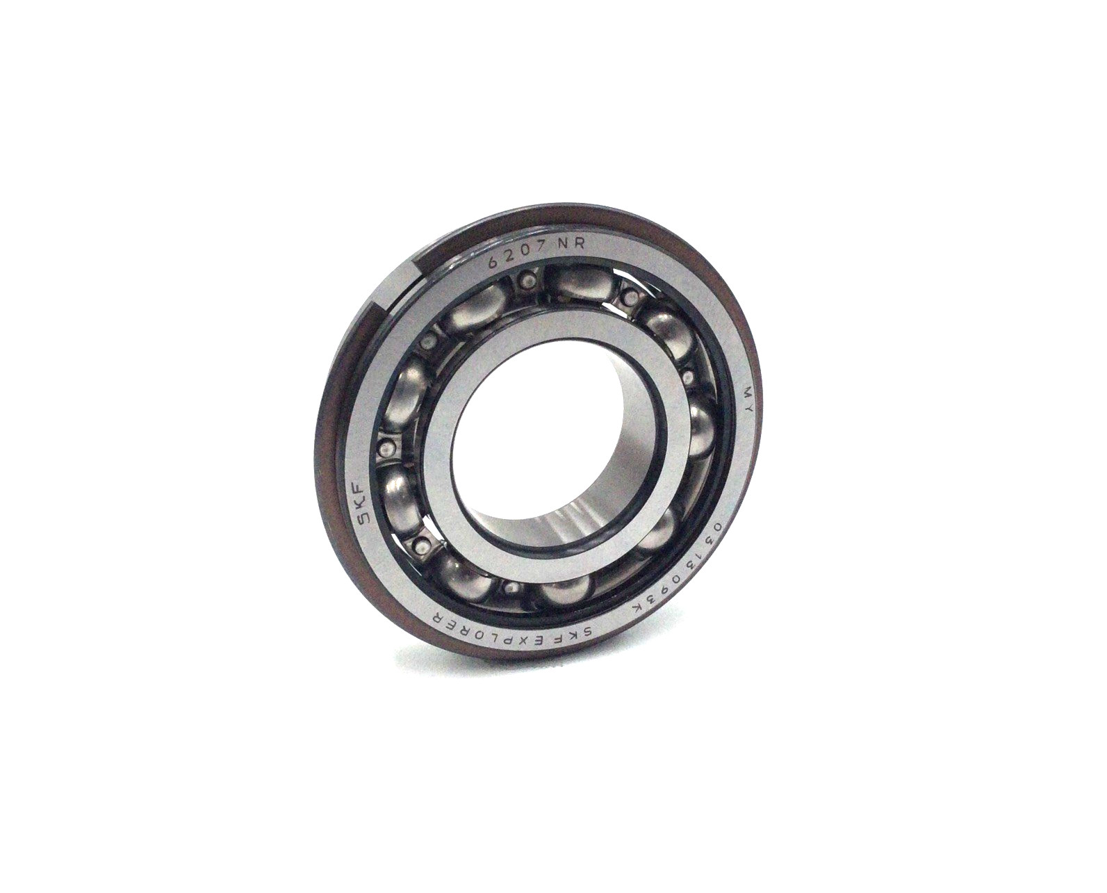SKF 6207 NR Deep Groove Ball Bearing With Snap Ring