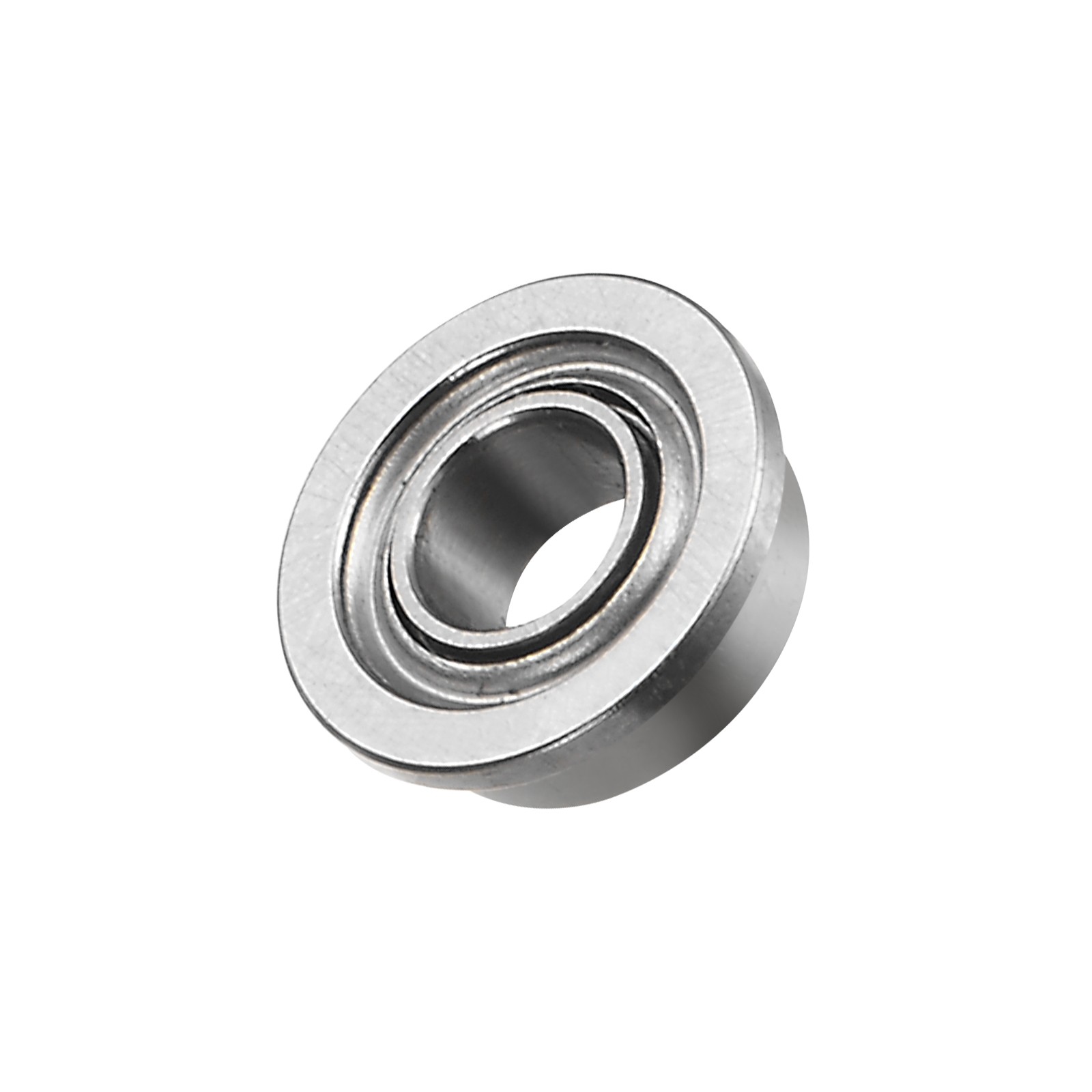20pcs MF63ZZ Flanged Ball Bearing – [3mm x 6mm x 2.5mm] Gcr15 Flange Bearings P0