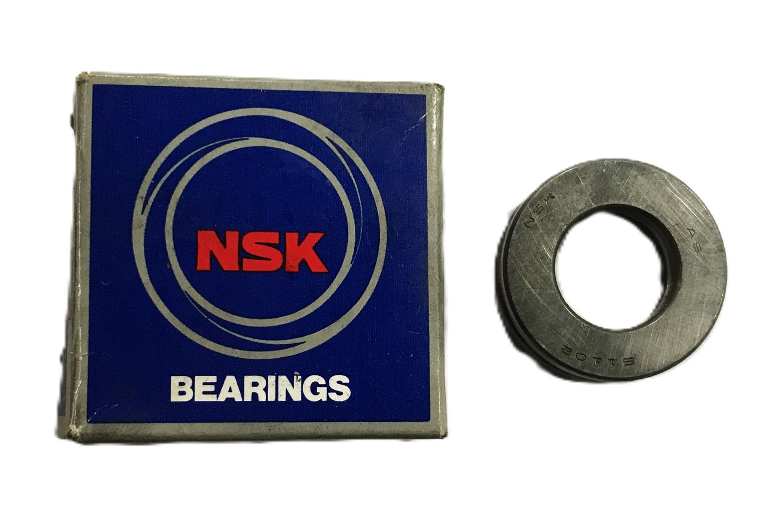 NSK/SKF 3-piece Thrust Ball Bearing 51102 [Lot of 4] NOS