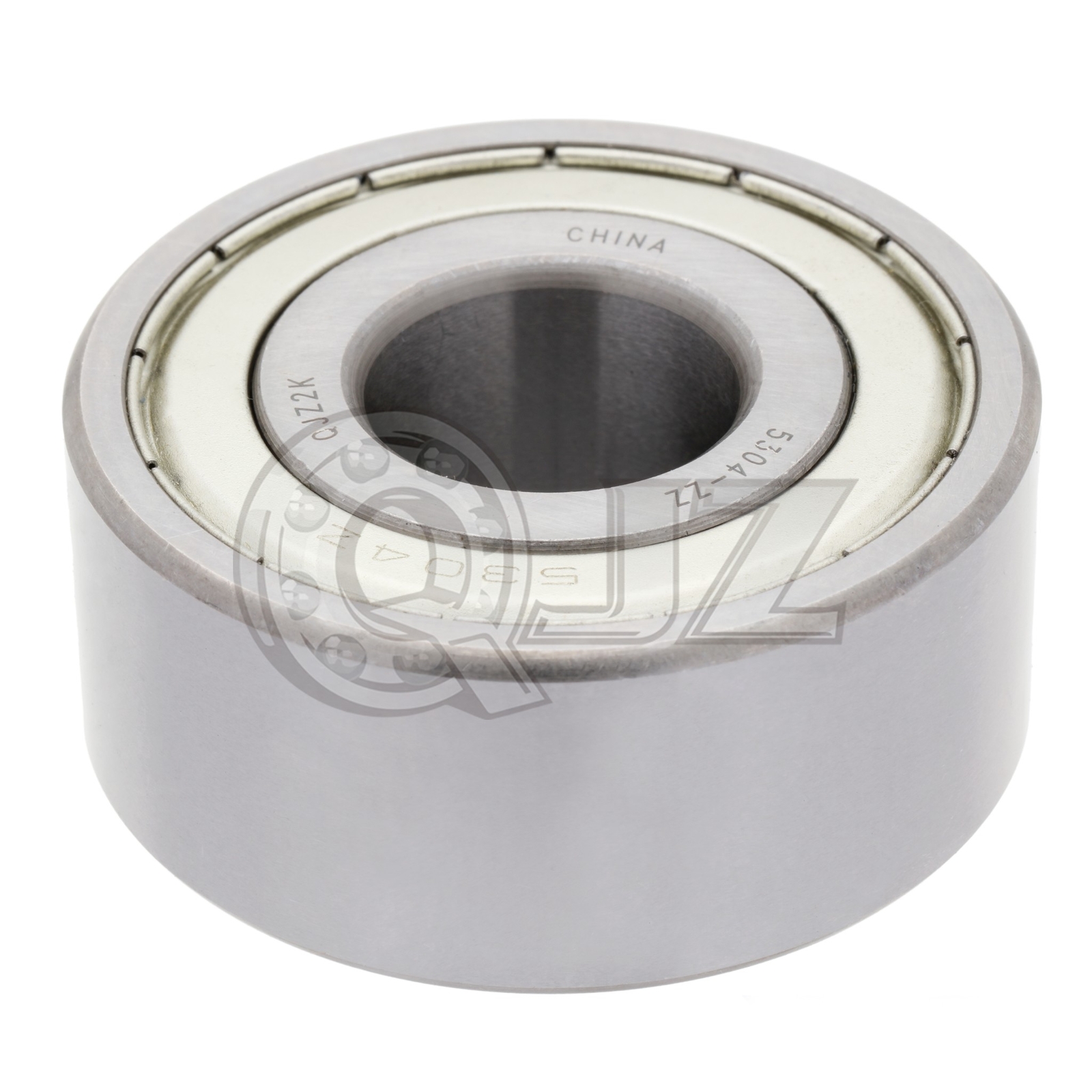[Qty.2] 5304-ZZ New Angular Contact Ball Bearing [20mm ID x 52mm OD x 22.2mm W]