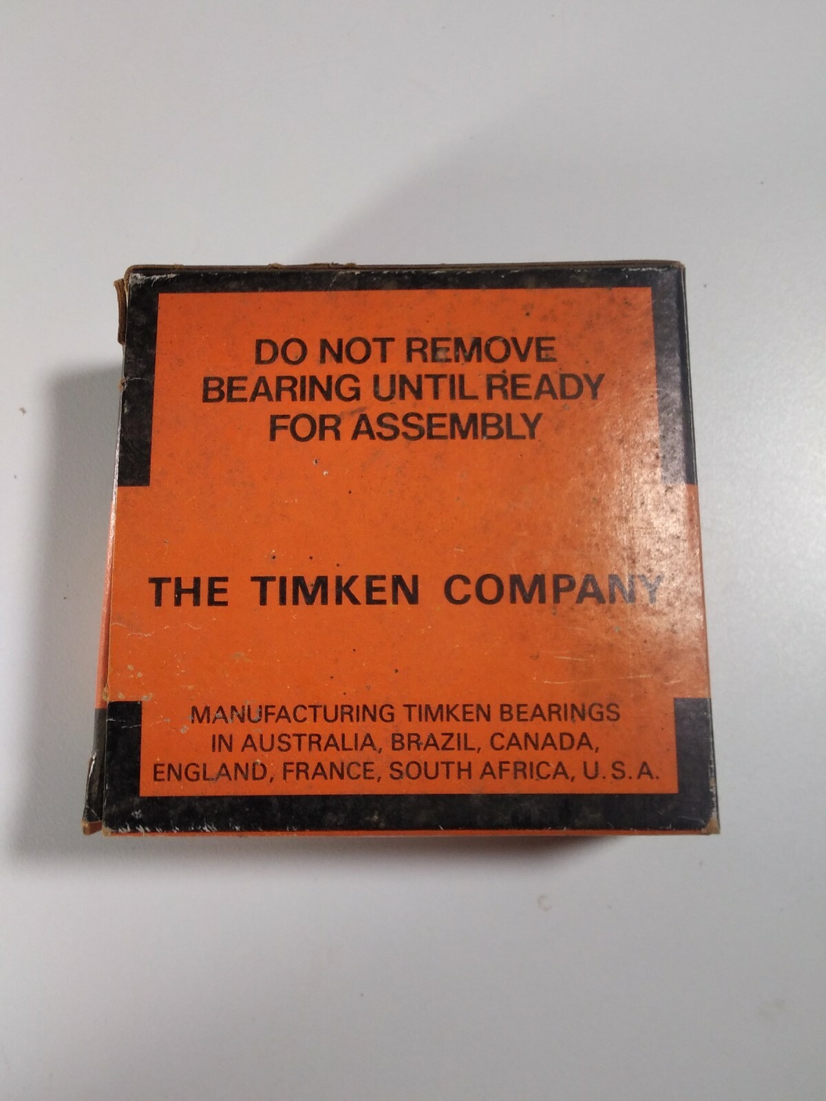 Timken 25590 Tapered Roller Bearing NOS Vtg 1980s Quality Made in USA!
