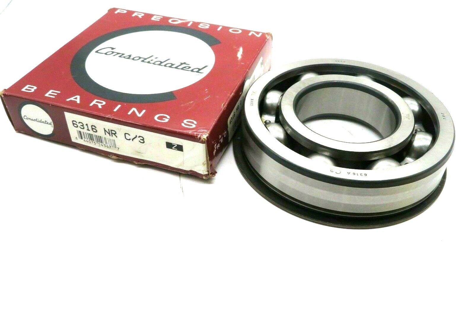 NEW CONSOLIDATED 6316 NR C/3 DEEP GROVE BEARINGS 6316NRC3