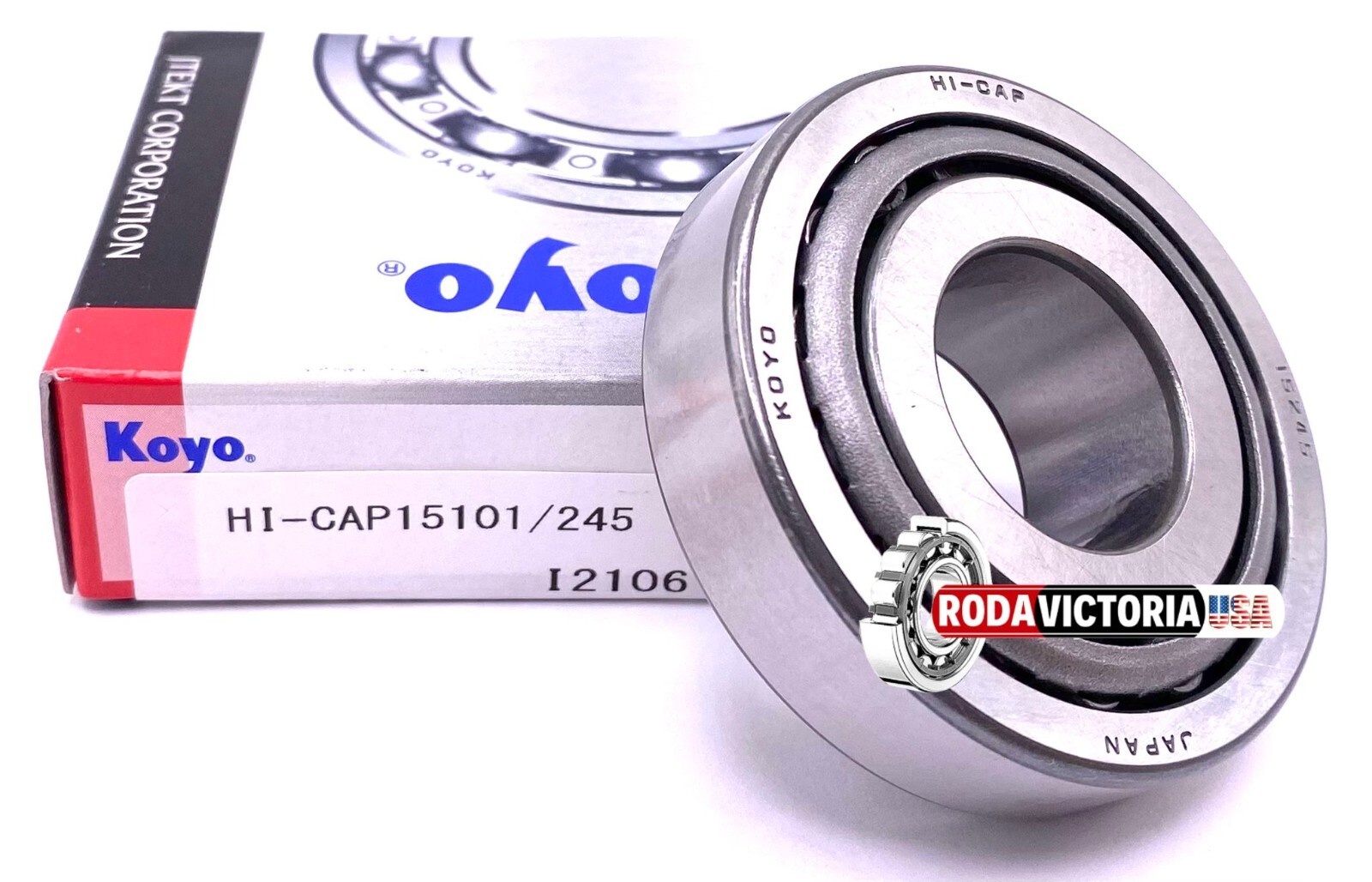 KOYO JAPAN 15101 / 15245 TAPERED ROLLER BEARING 25.400x62x19.05 mm