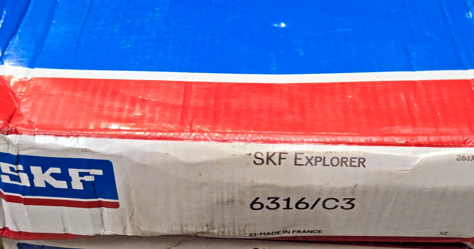 SKF 6316/C3 Deep Groove Ball Bearing NEW OEM