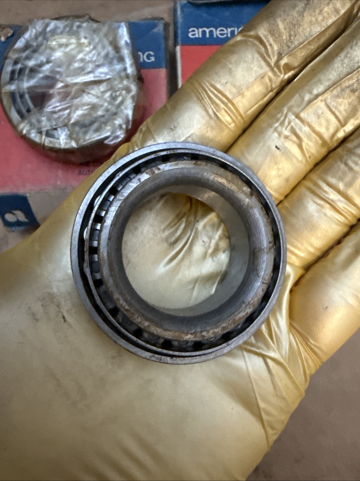 (Qty 2) L&S (L45449-L45410) A-15 Roller Bearing Made In USA