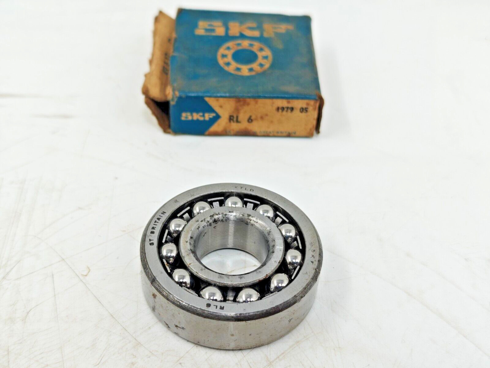 RL6 SKF Self-Aligning Ball Bearing RL 6 SKF 3/4″ x 1 7/8″ x 9/16″