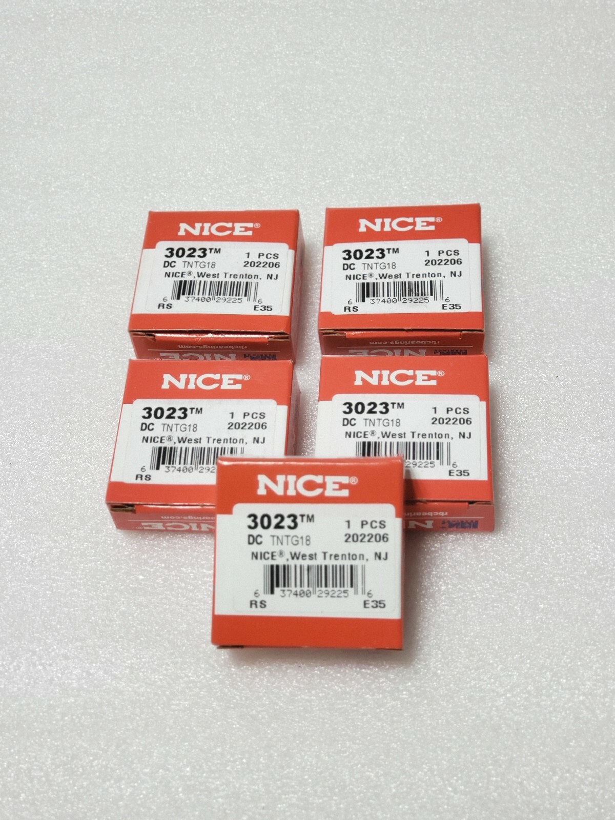 Lot of 5 Pcs. – RBC Bearing 3023DCTNTG18 Radial/Deep Groove Ball Bearings, NICE