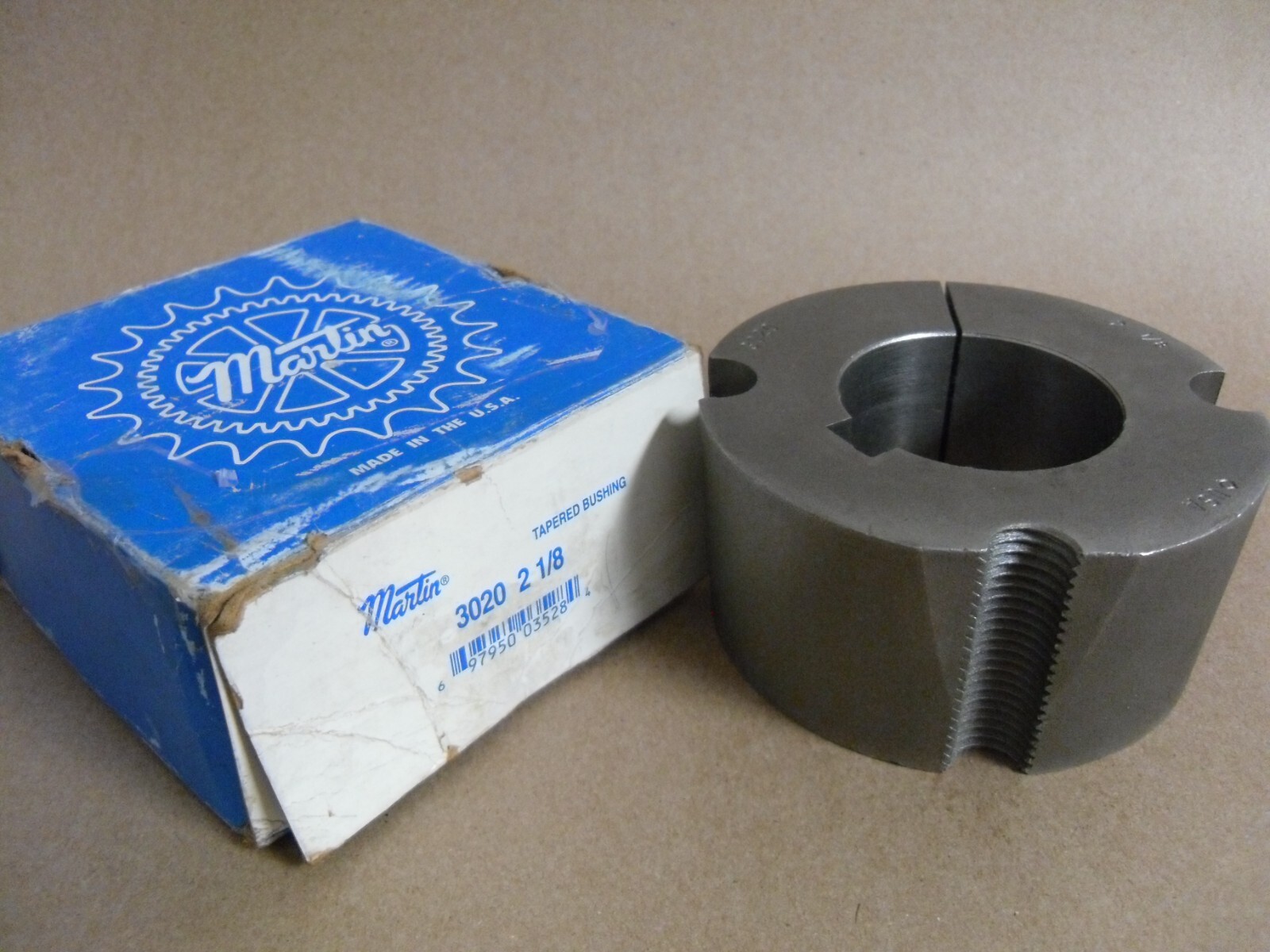 MARTIN 3020 2-1/8 TAPERED BUSHING 2-1/8″ BORE NO HARDWARE