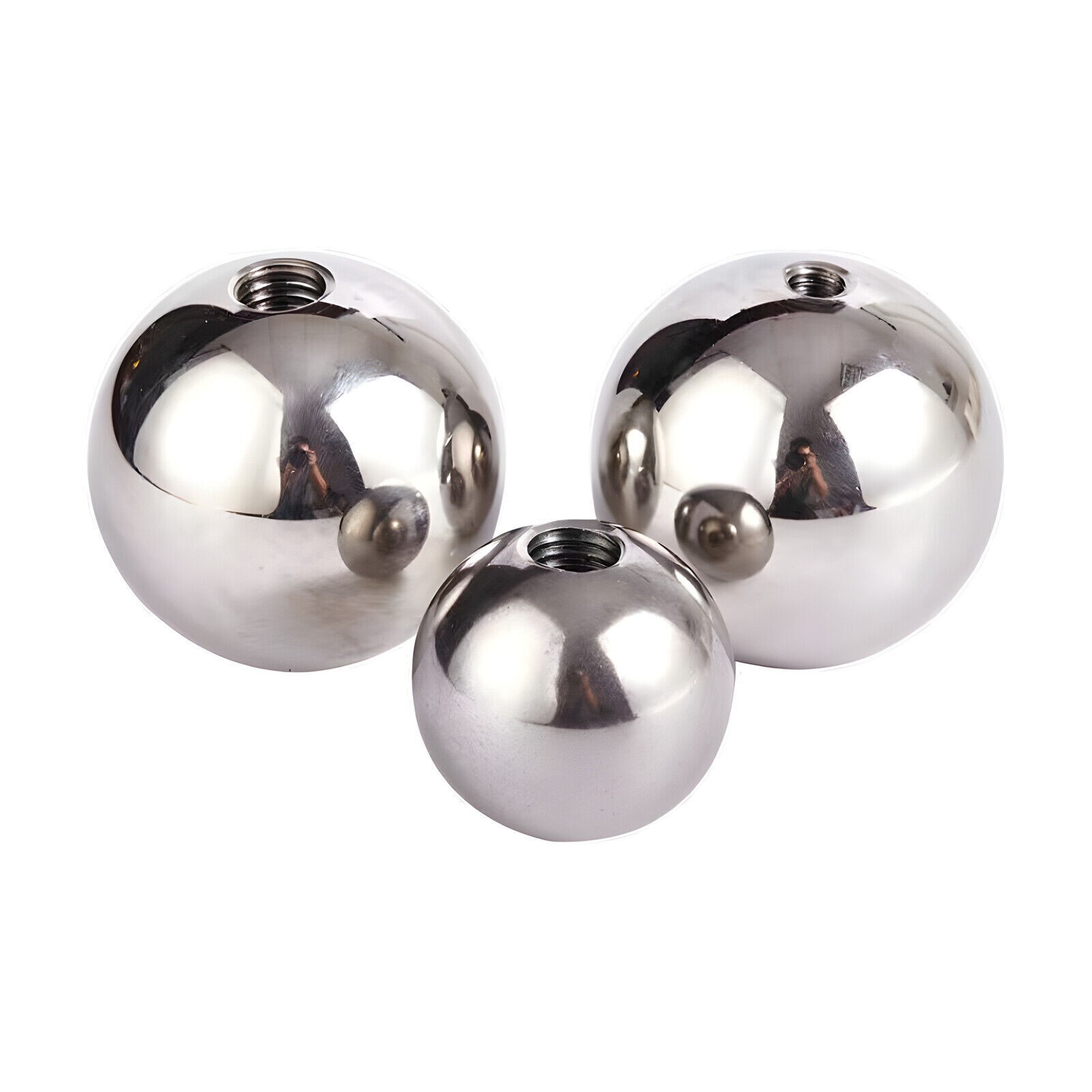 Ø 5mm-60mm Stainless Steel Ball Bearing With Half Thread M2 M2.5 M3 M4 M5 TO M20