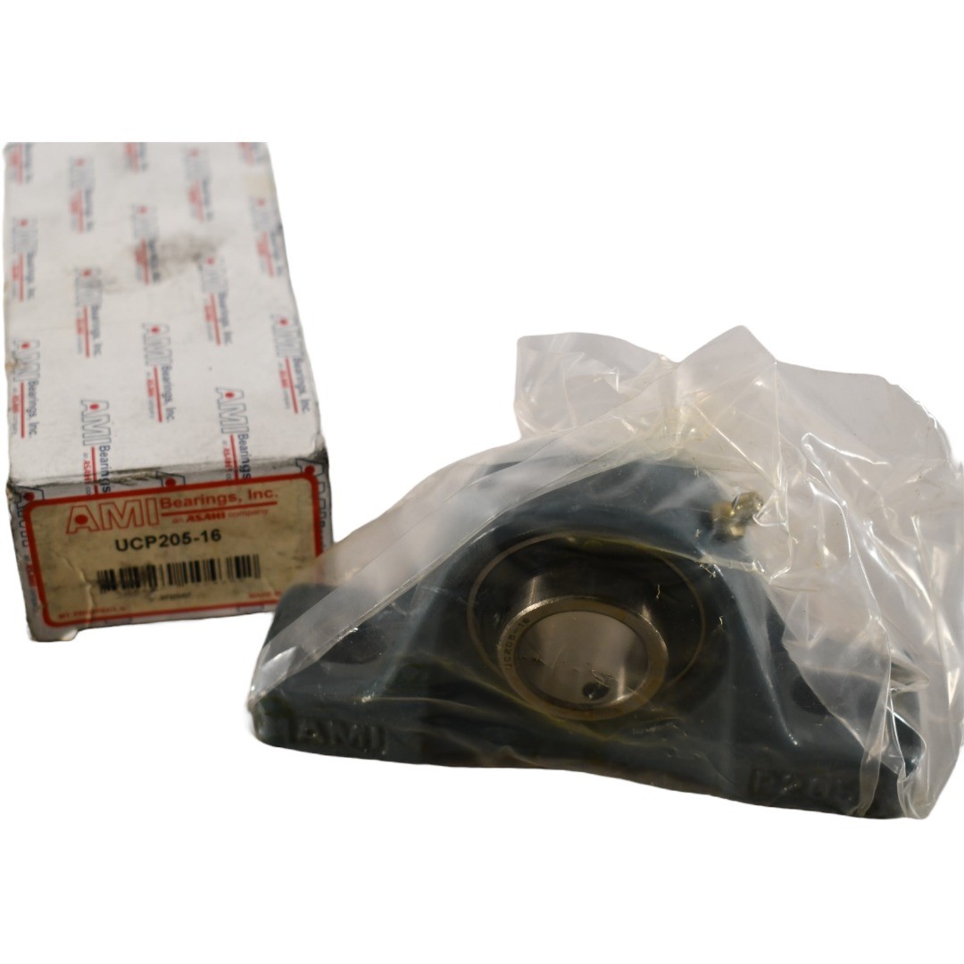 NEW AMI UCP205-16 Pillow Block Bearing 1” Bore Set Screw