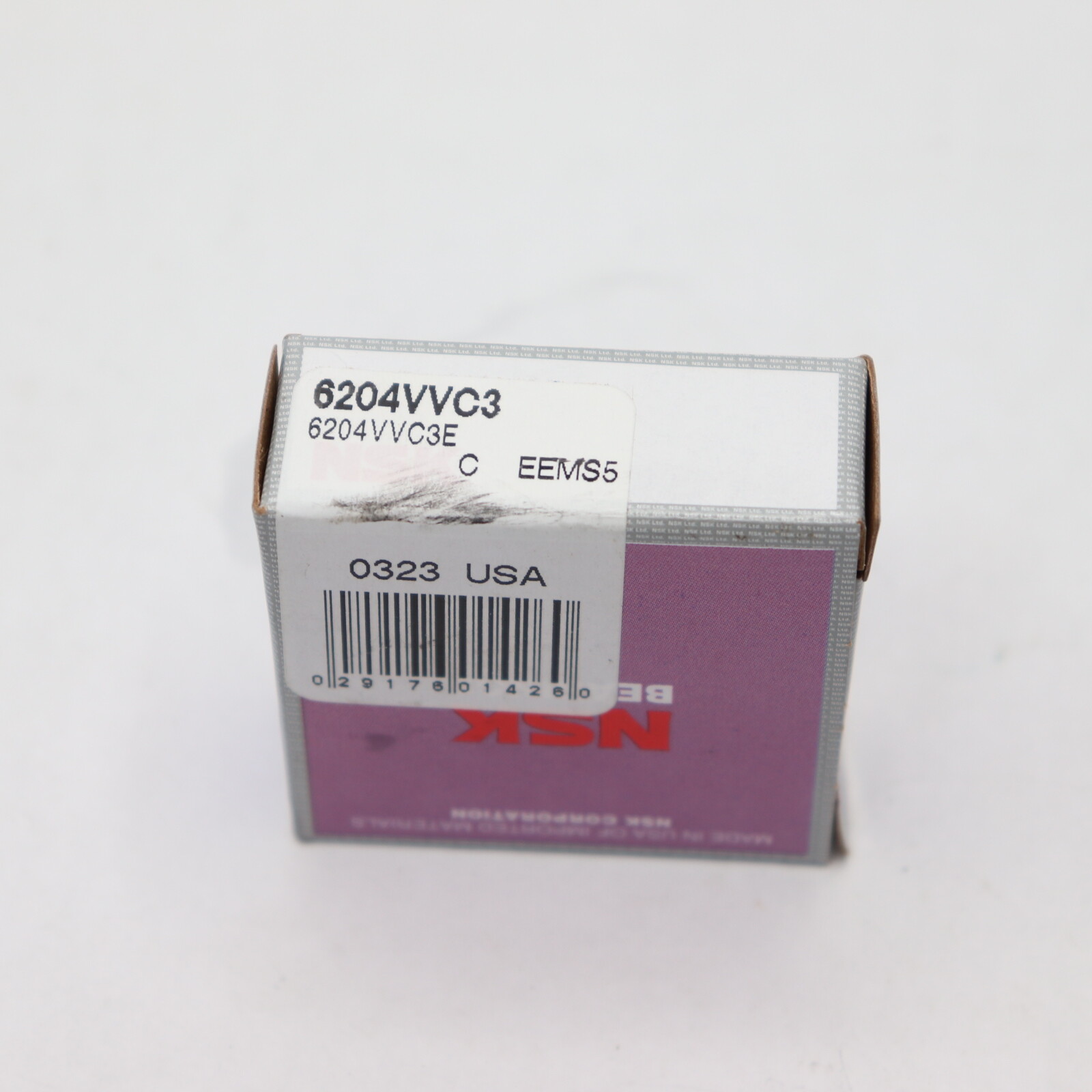 NSK Single Row Deep Groove Ball Bearing Alloy Steel 20mm Bore x 47mm OD x 14mm W