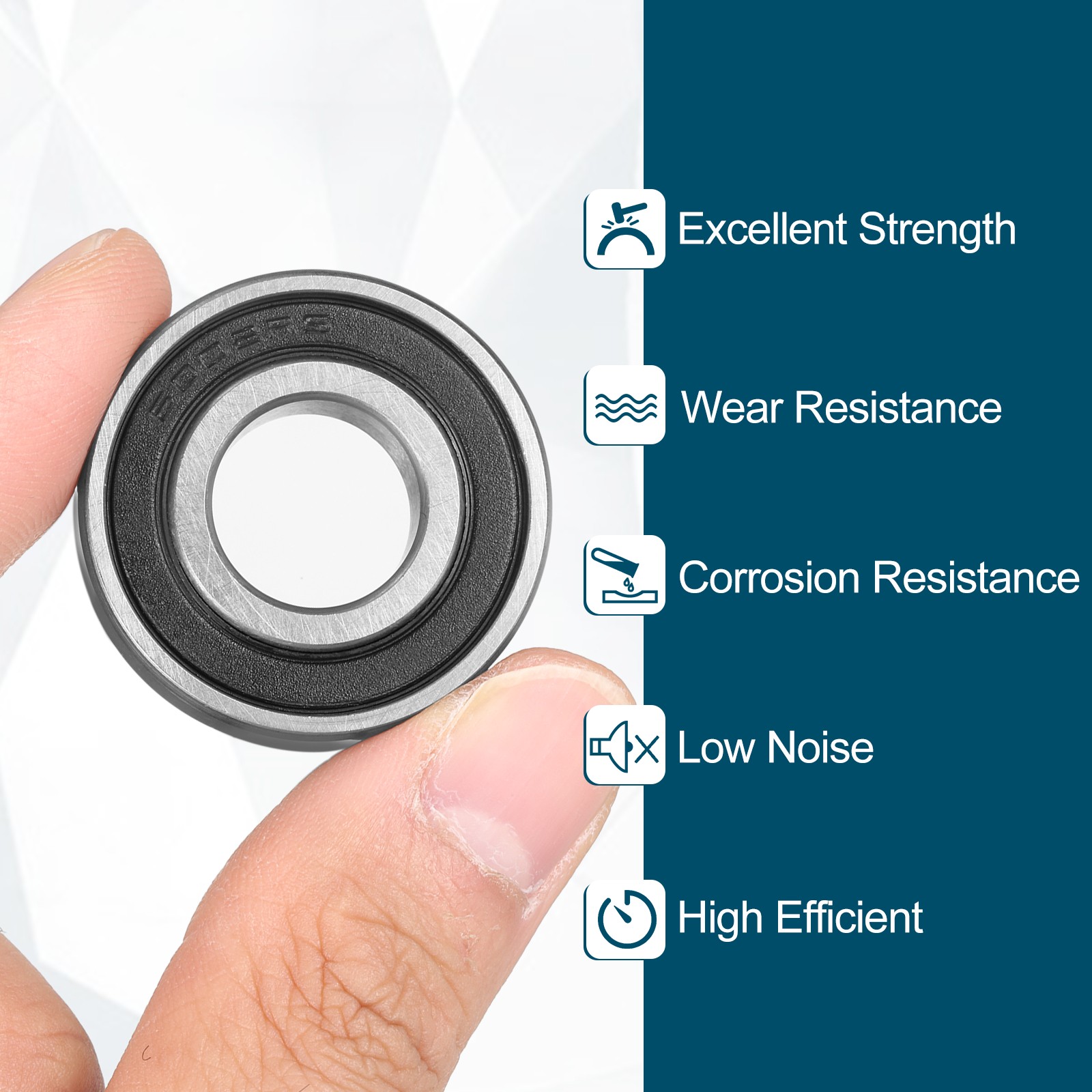 4 Nonstandard Ball Bearings 14329-2RS for 14mm ID x 32mm OD x 9mm Thickness
