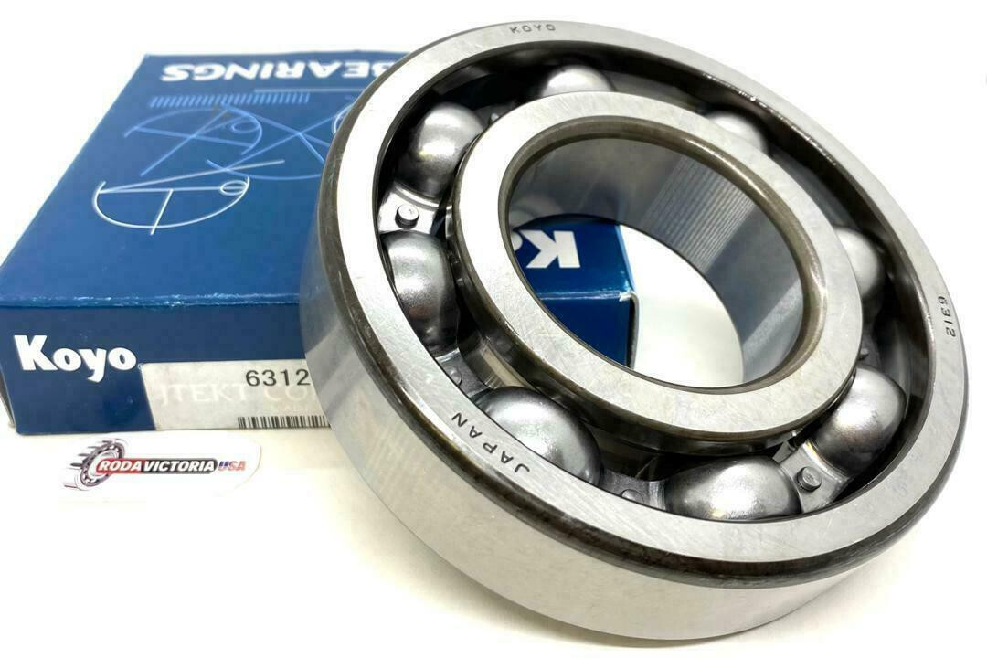 KOYO 6312 CM BEARING NO SHIELDS 60x130x31 mm SAME DAY SHIPPING JAPAN