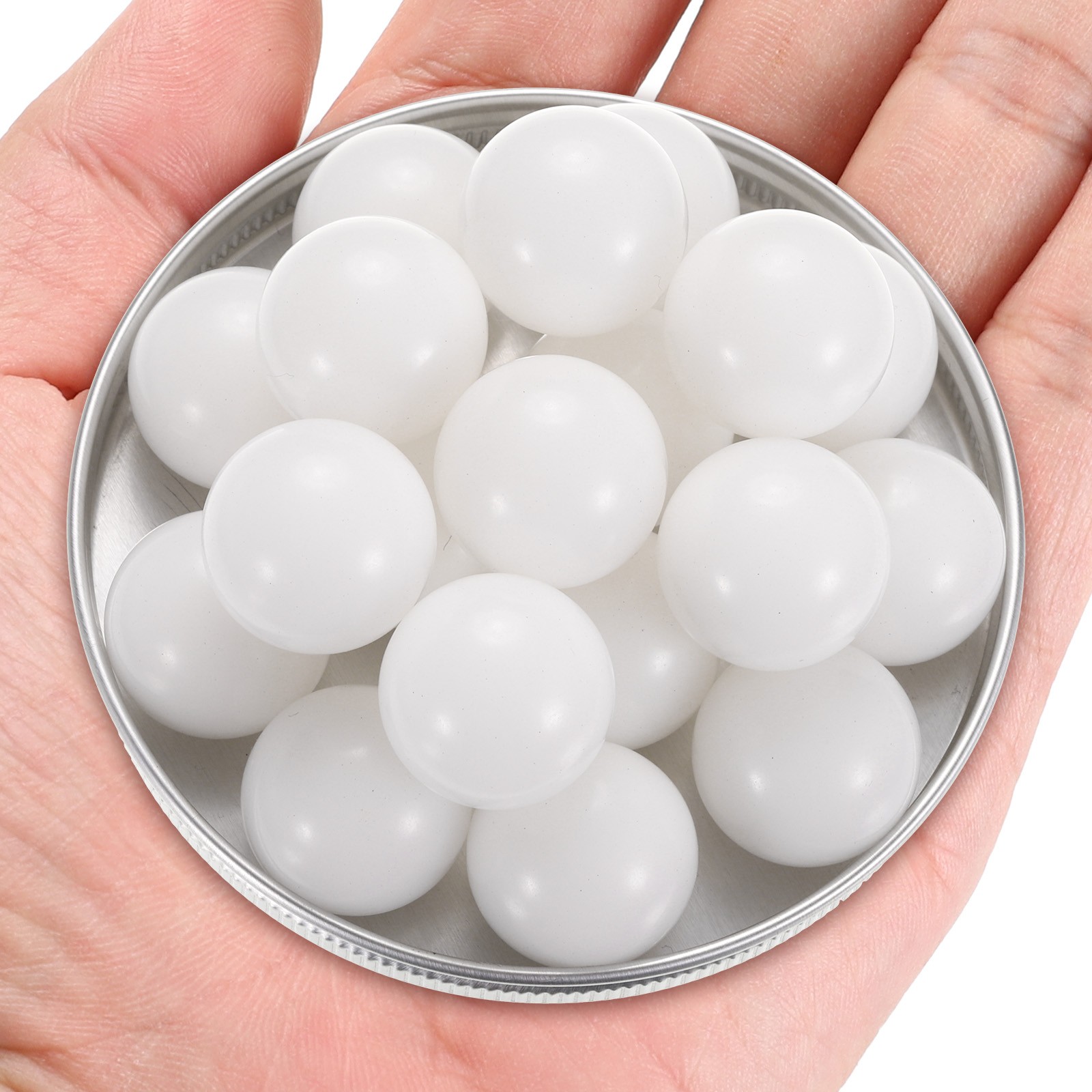 20pcs POM Bearing Balls 20mm Solid Plastic Bearing Balls