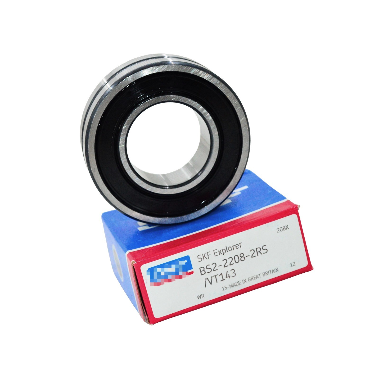 New for SKF BS2-2208-2RS/VT143 Spherical Roller Bearing 40x80x28mm Sealed