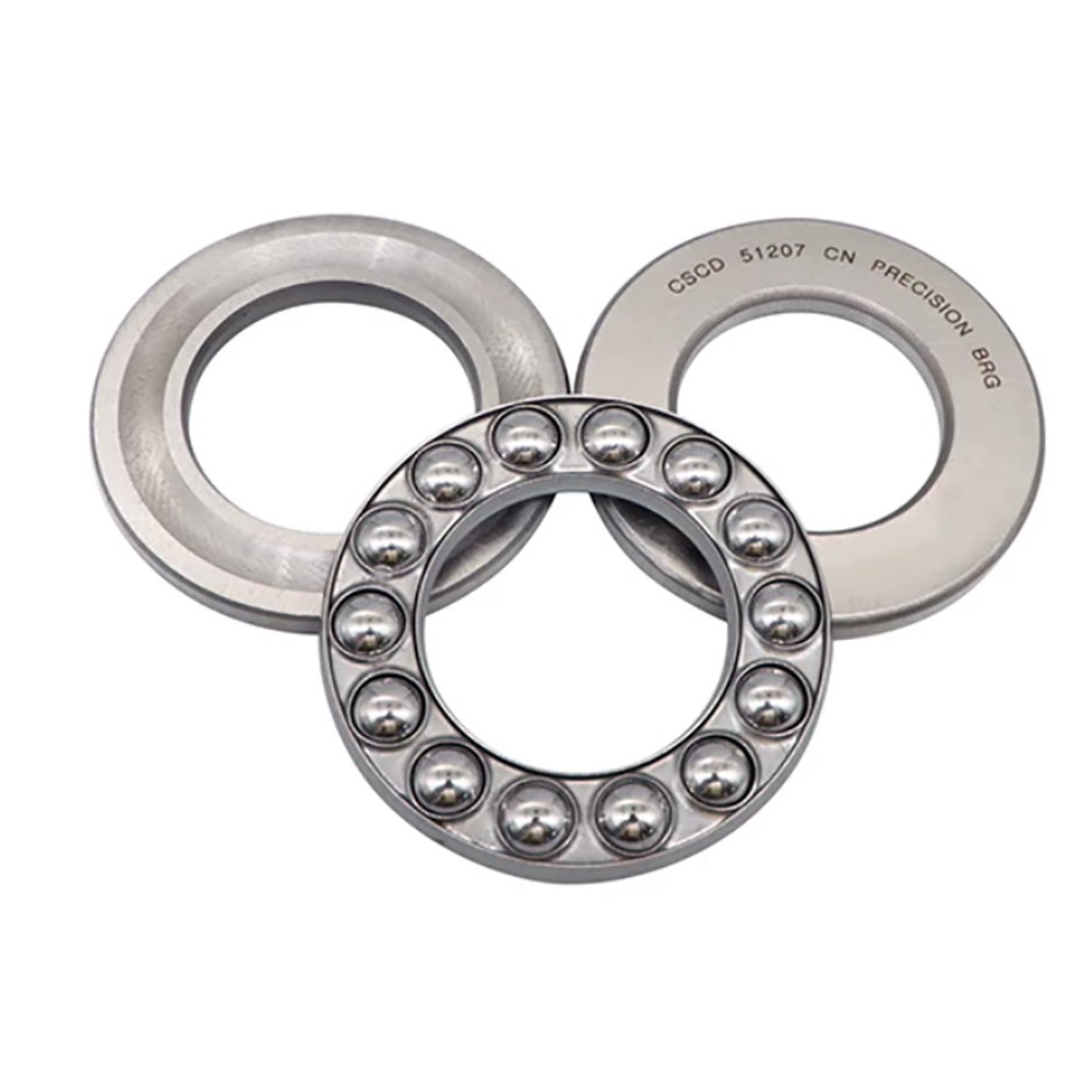ID2-100mm OD6-150mm 3 Part Thrust Ball Bearing Pressure Bearing