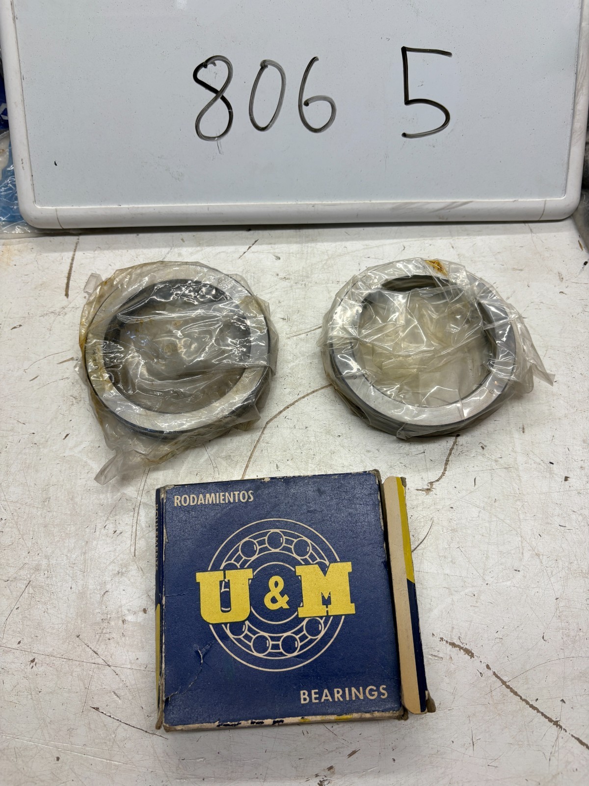 51116 U&M Thrust Ball Bearing 80mm x 105mm x1 9mm