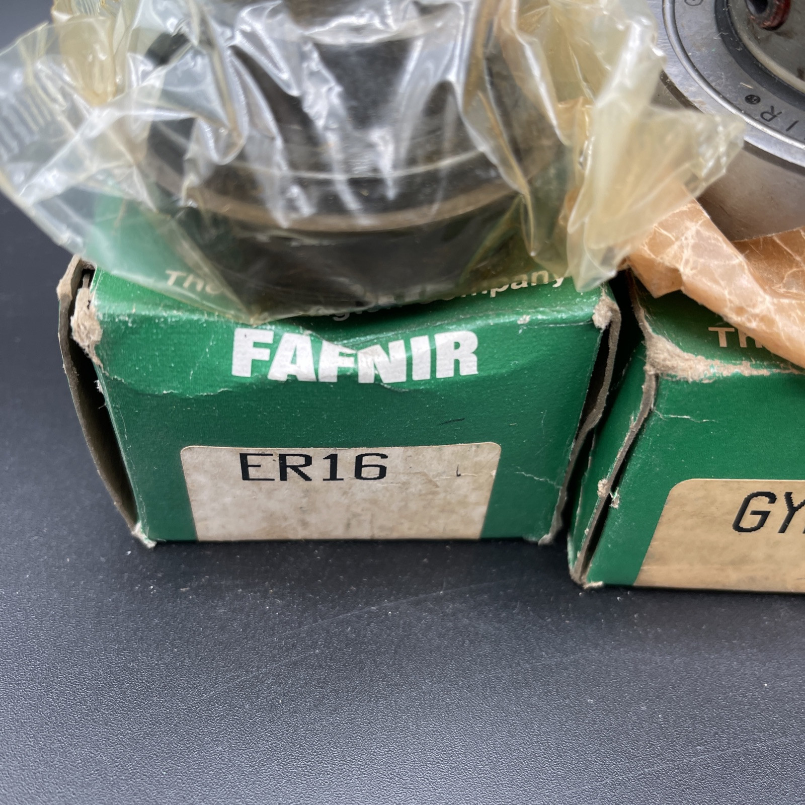 (7) Fafnir Torrington Bearings GYA107RRB, ER16, S3PP FS50160, YCRS-12, & 9105PP