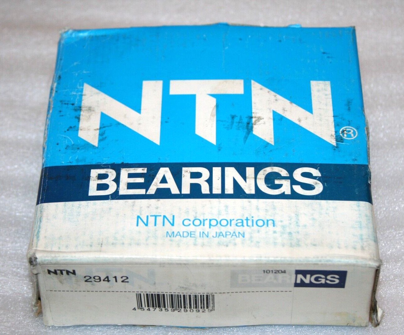 NTN 29412 Roller Thrust Bearing – 2.3622 in Bore, 5.1181 in OD, 1.6535 in Width