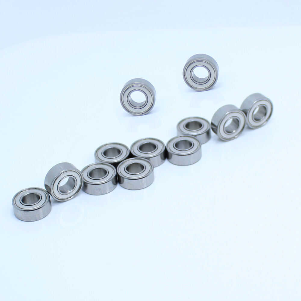2PCS EE4ZZ 1/2″x1 1/8″ x 5/16″ Inch Miniature Shielded Bearing 12.7*28.57*7.93mm