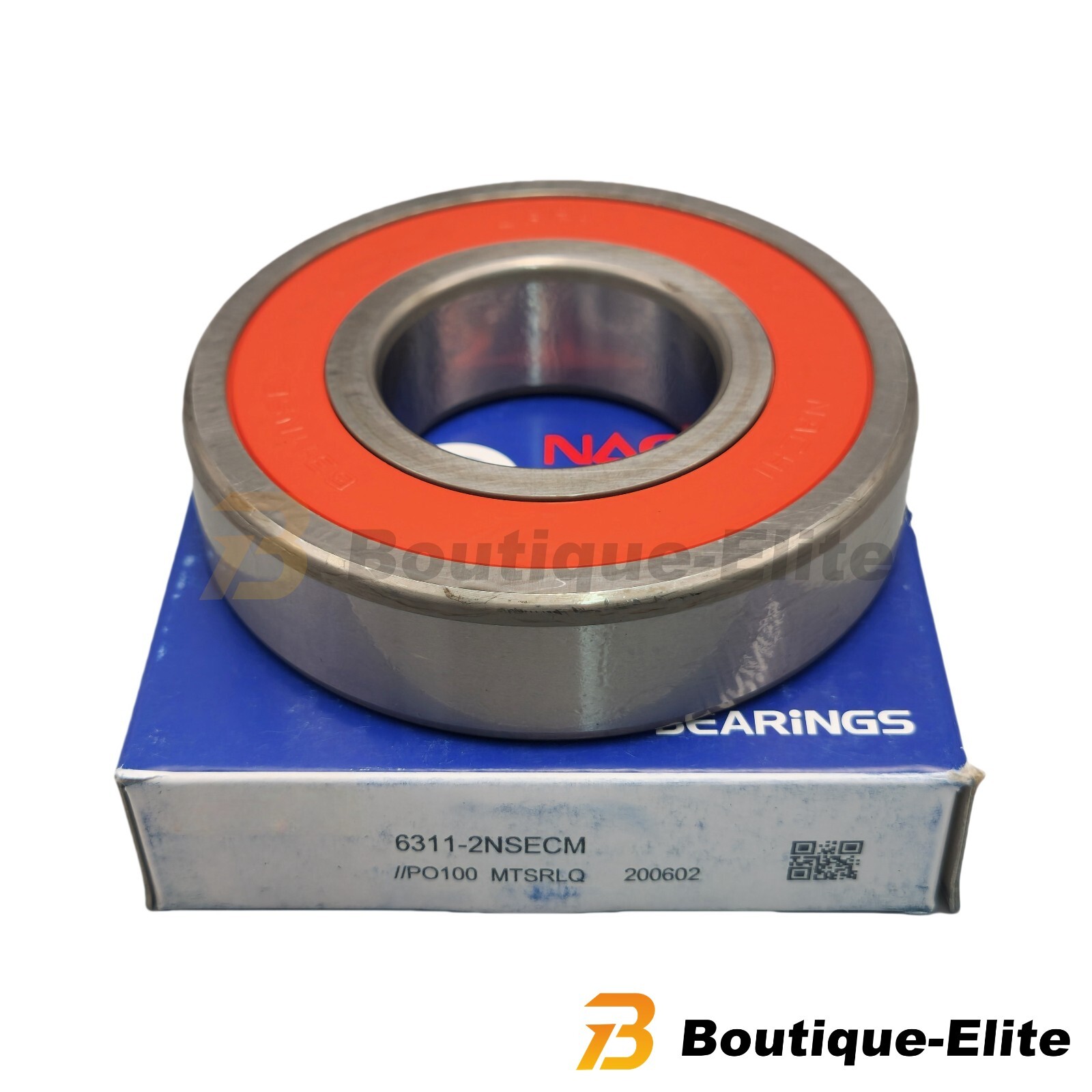 For NACHI 6311 2NSE DEEP GROOVE BALL BEARING, RUBBER SEALED 55x120x29mm 6311-2RS