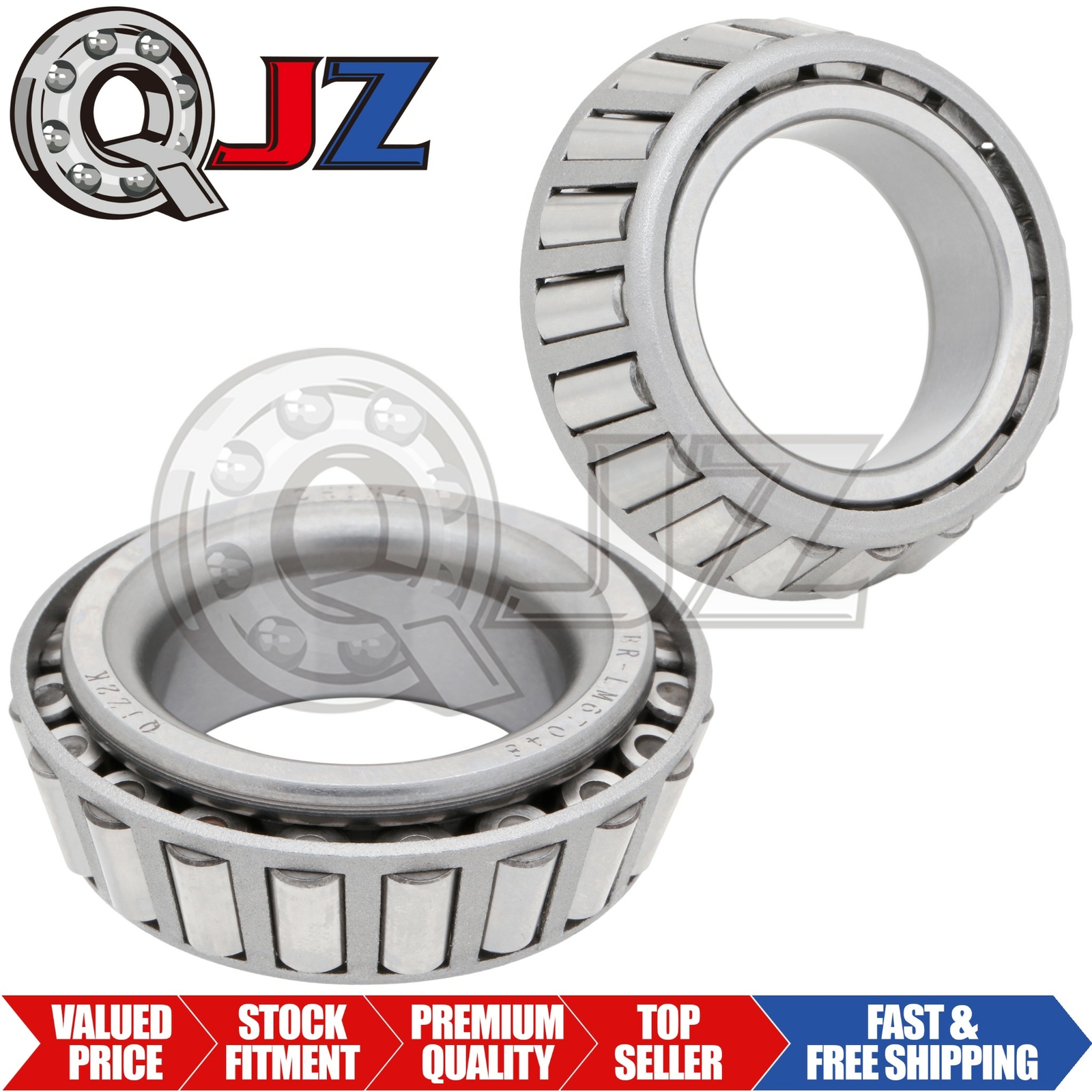 [Qty.2] LM67048 Tapered Roller Inner Ring Single Cone 1.25″(Bore) x 0.66″(Width)