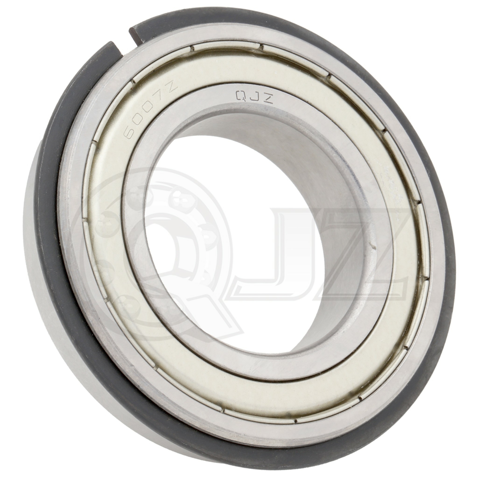 [Qty.100] 6007-ZZ-NR Radial Bearing w/ Snap-Ring [35mm ID x 62mm OD x 14mm W]