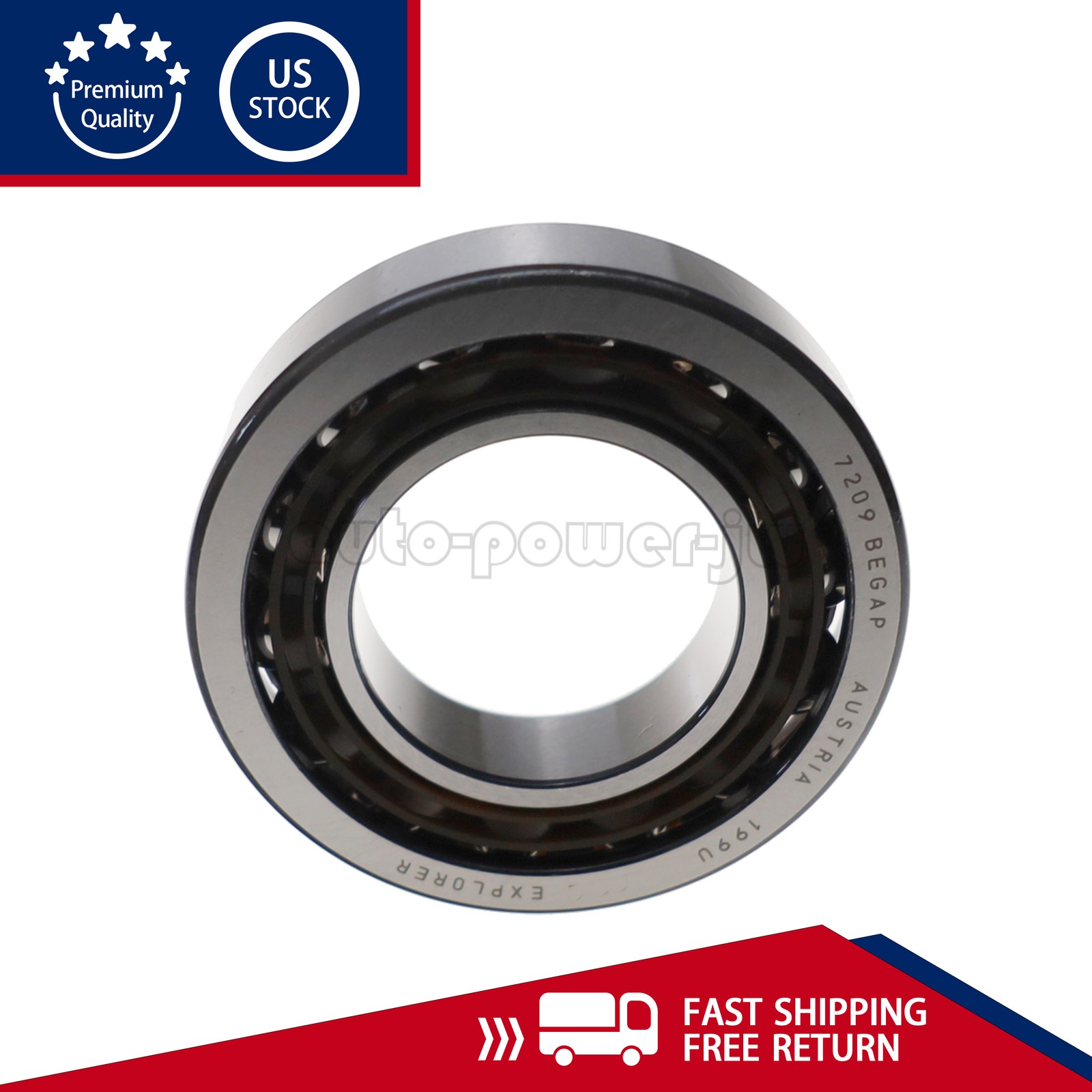 NEW Fits For SKF 7209 BEGAP Angular Contact Ball Bearing 45x85x19 mm US