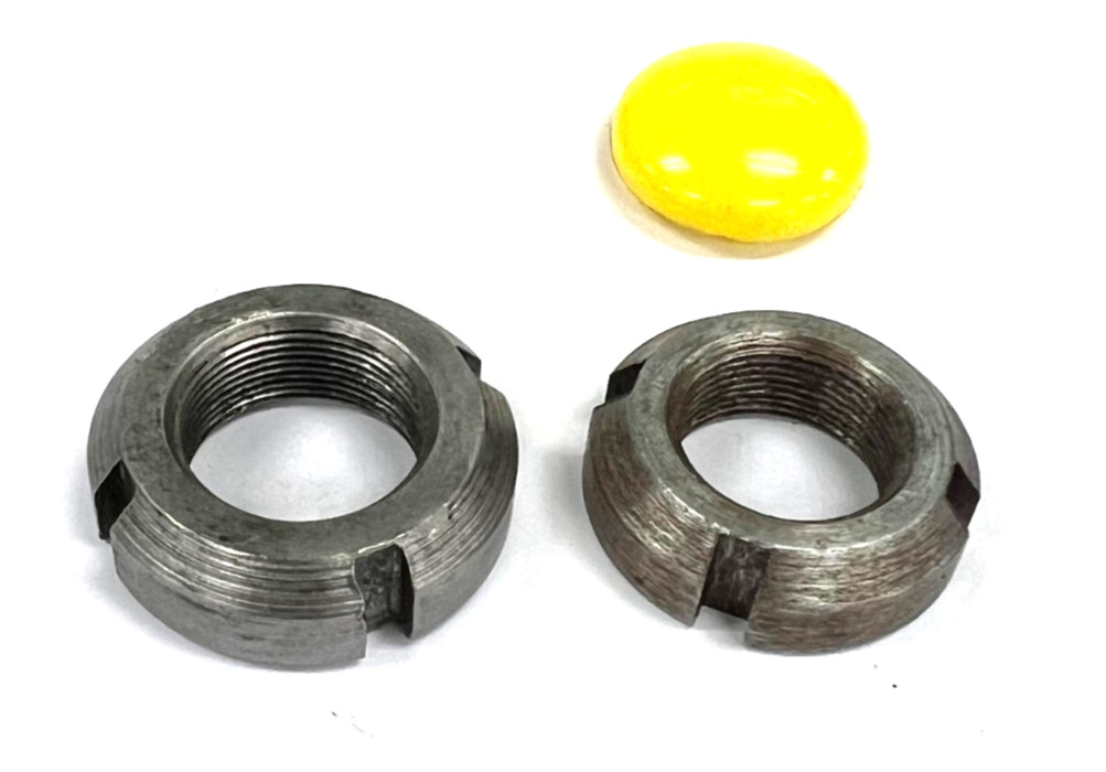 LOCKNUT N-03 & N-02-W THREAD SIZE 0.664-32″ & 0.586-32″ LOT OF 2