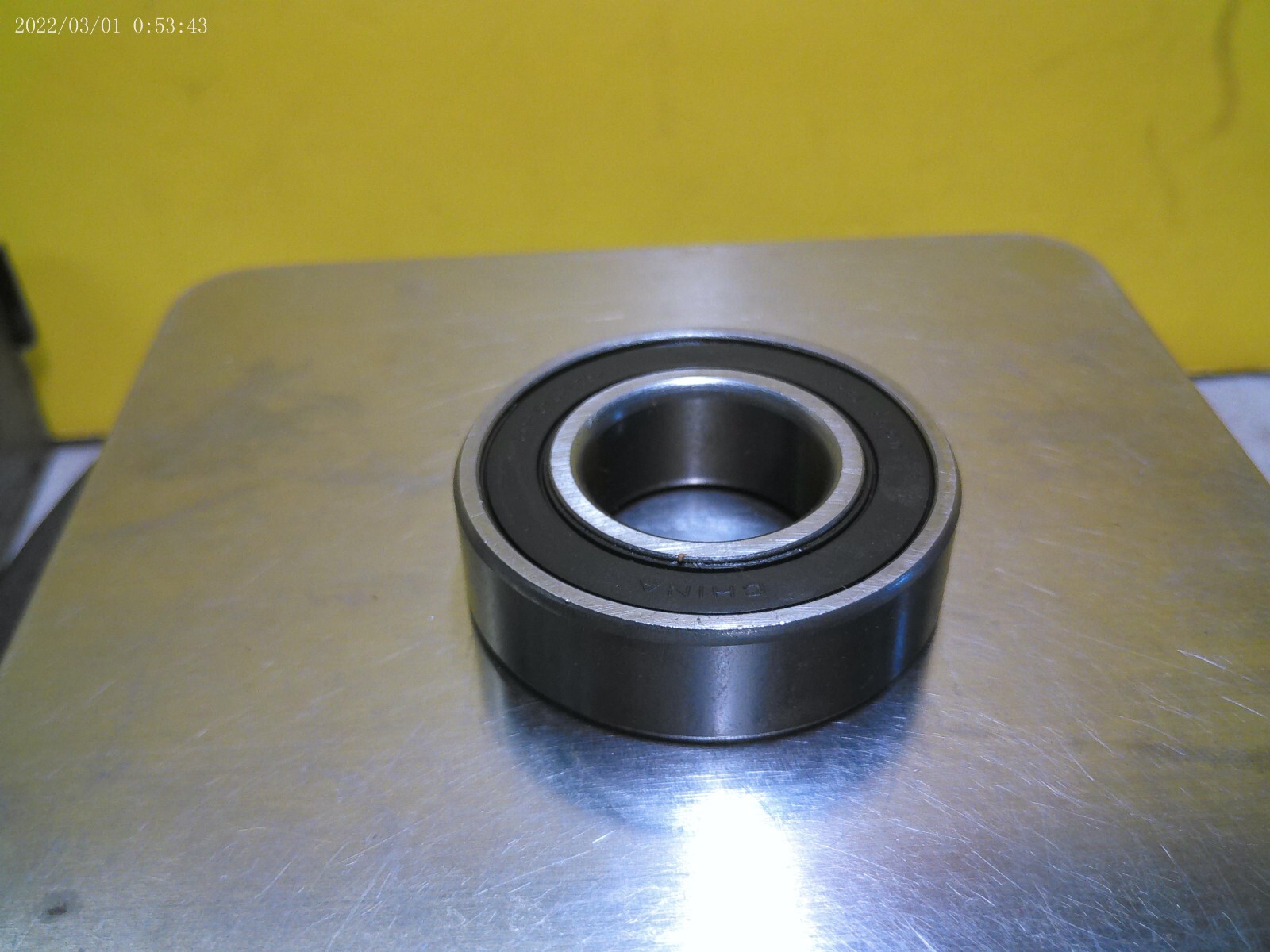 RBI BEARING #6205-2RS/C3 BALL BEARING (25MM x 52MM x .5906”) L131
