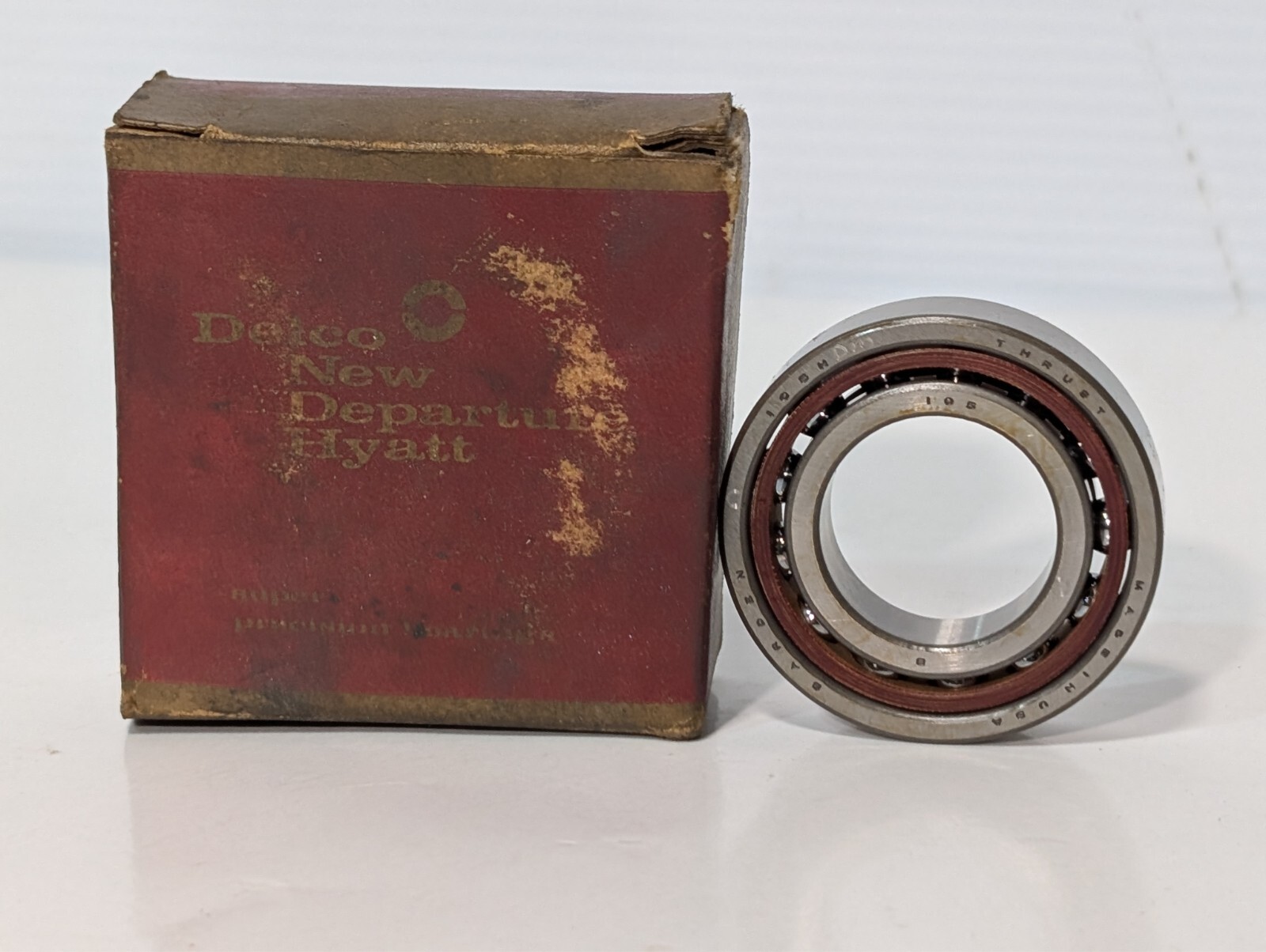 Barden Thrust 105H DM Angular Contact Ball Bearing in box as pictured