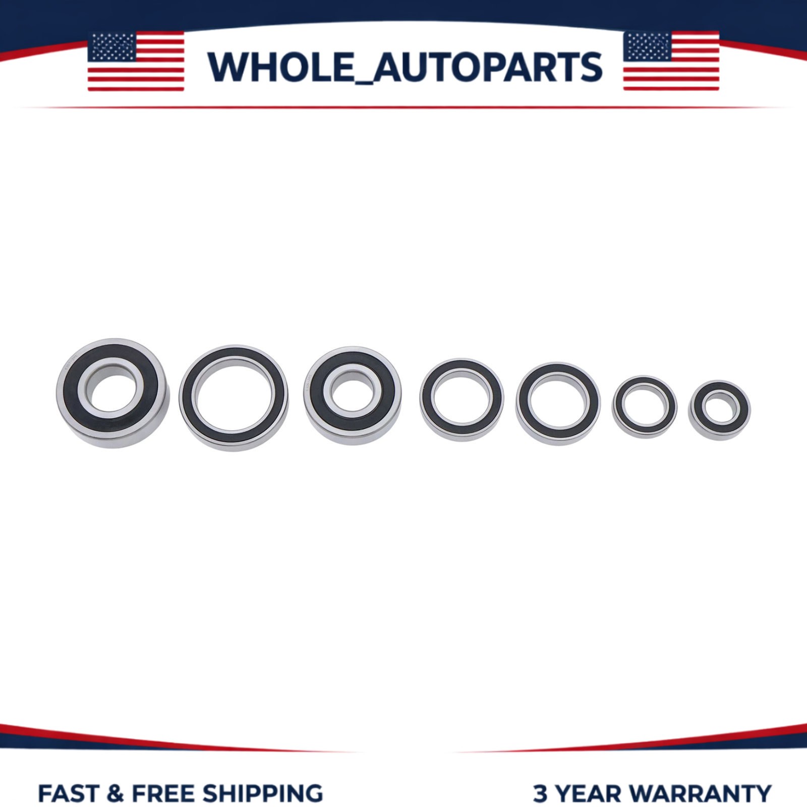 11Pcs HF35 Transmission Set of Bearings Fit Ford C-MAX Fusion Lincoln Hybrid