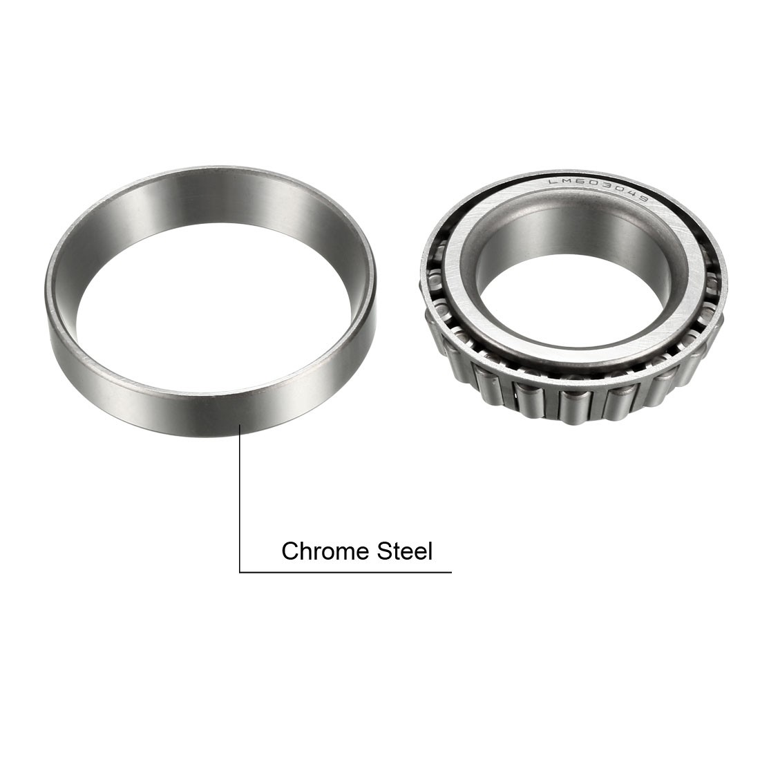 LM603049/LM603011 Tapered Roller Bearing Cone and Cup Set 1.78″ Bore 3.063″ O.D.