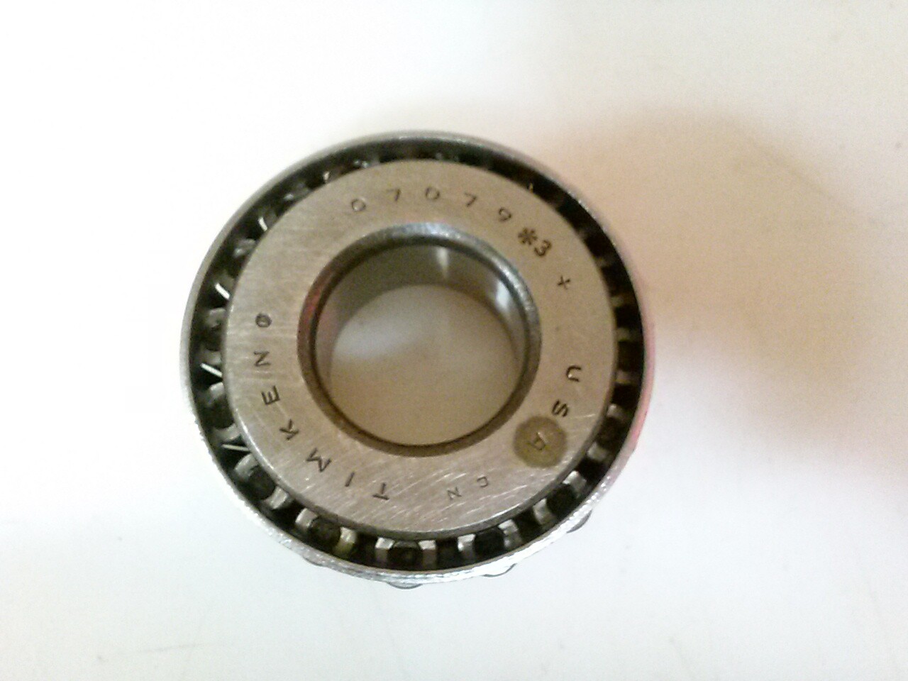 Timken 07079-30000 high precision class 3 bearing cone, made in USA.