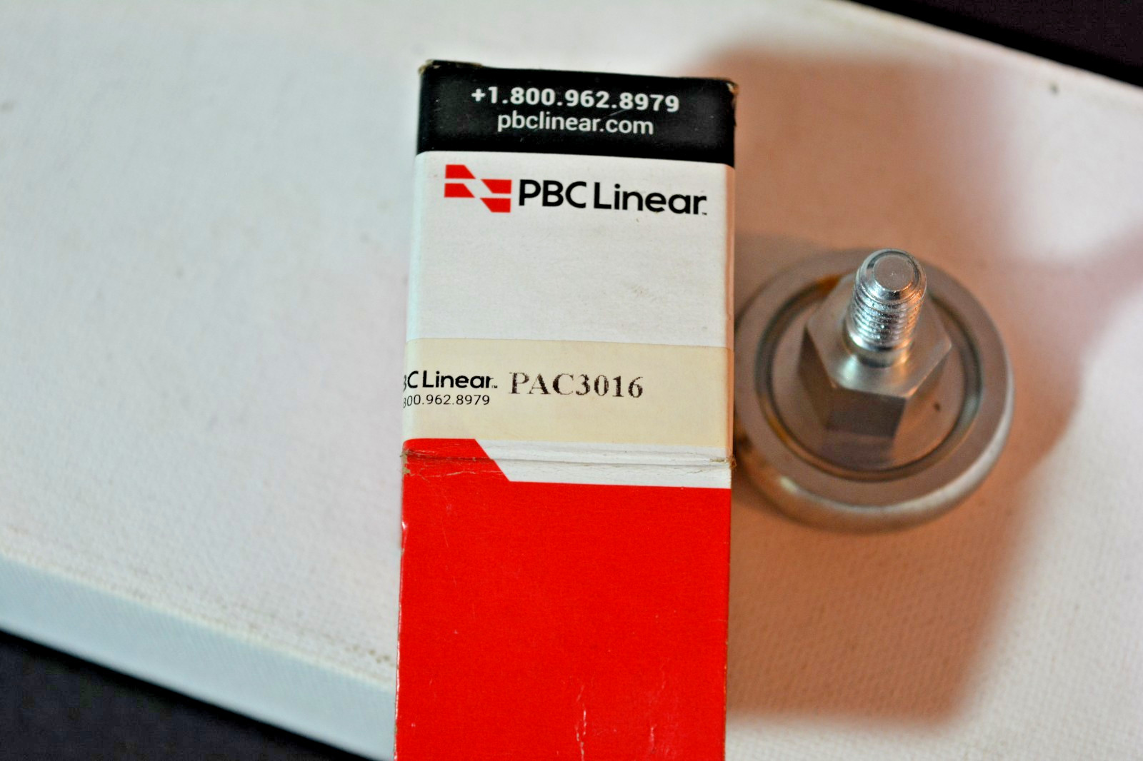 NEW PBC Linear PAC3016 Crown Roller Bearing, 1.380 Roller Dia