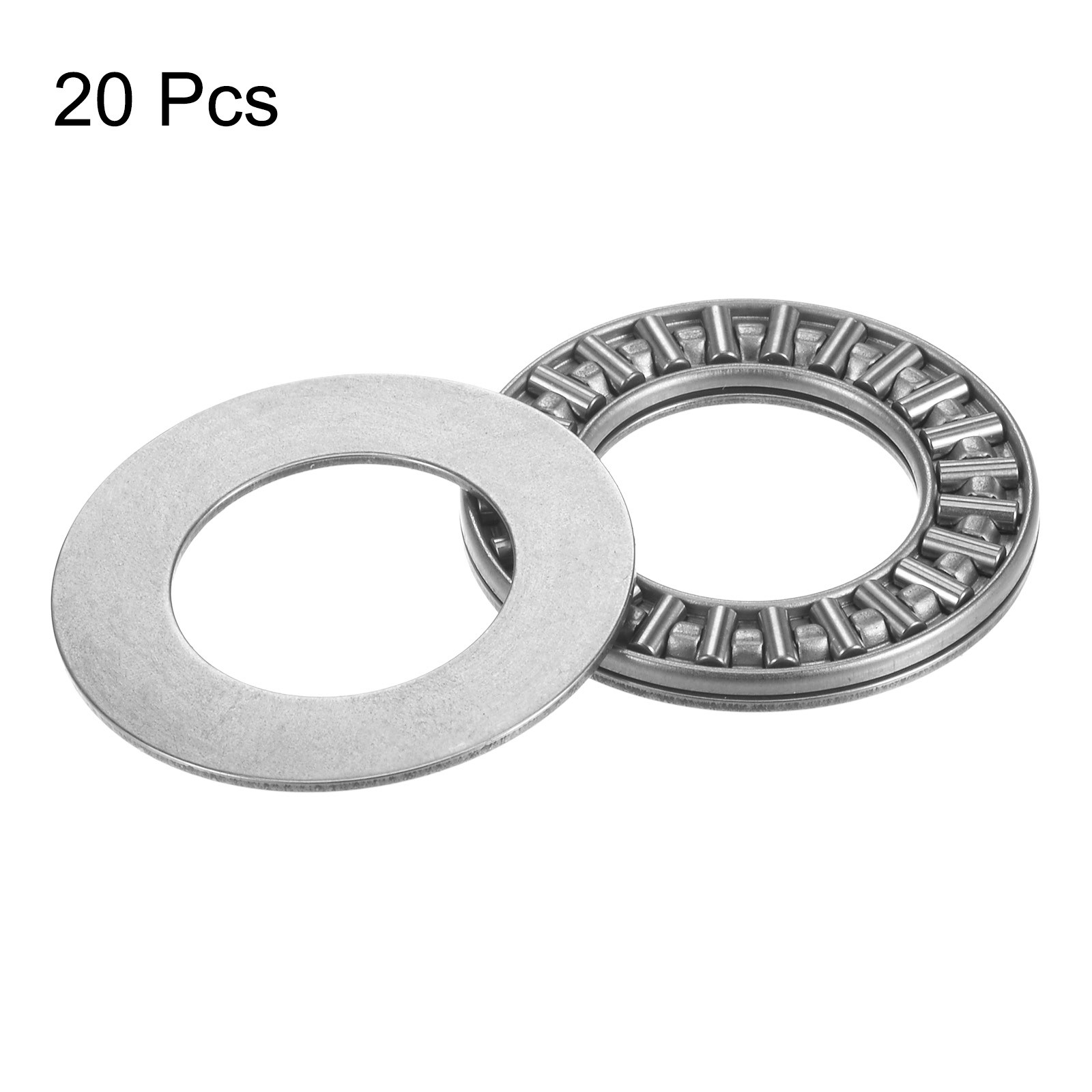 AXK2035 Thrust Needle Roller Bearings 20x35x2mm with AS2035 Washers 20pcs