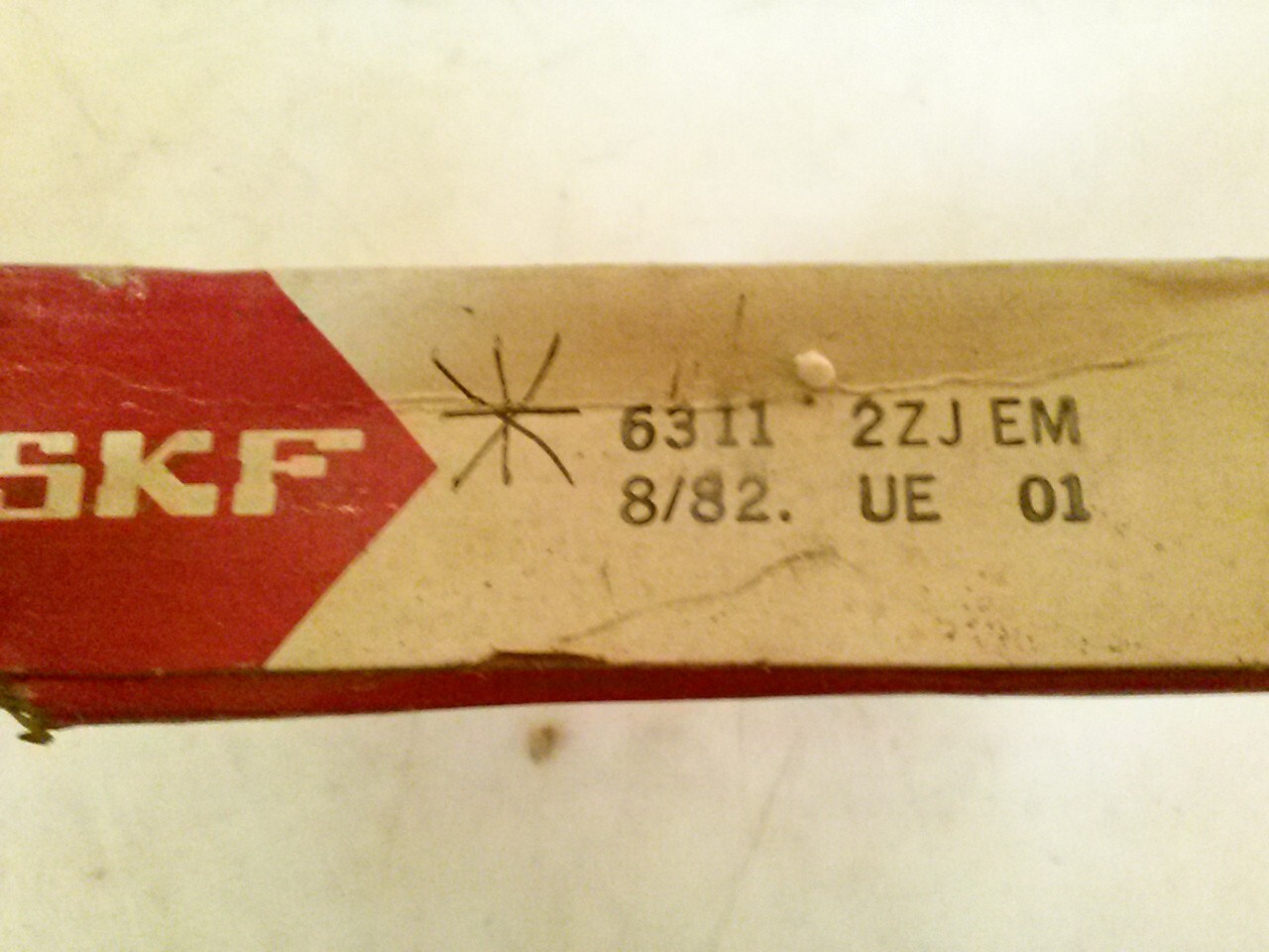 SKF 6311 2Z JEM C3 ball bearing, made in USA. *