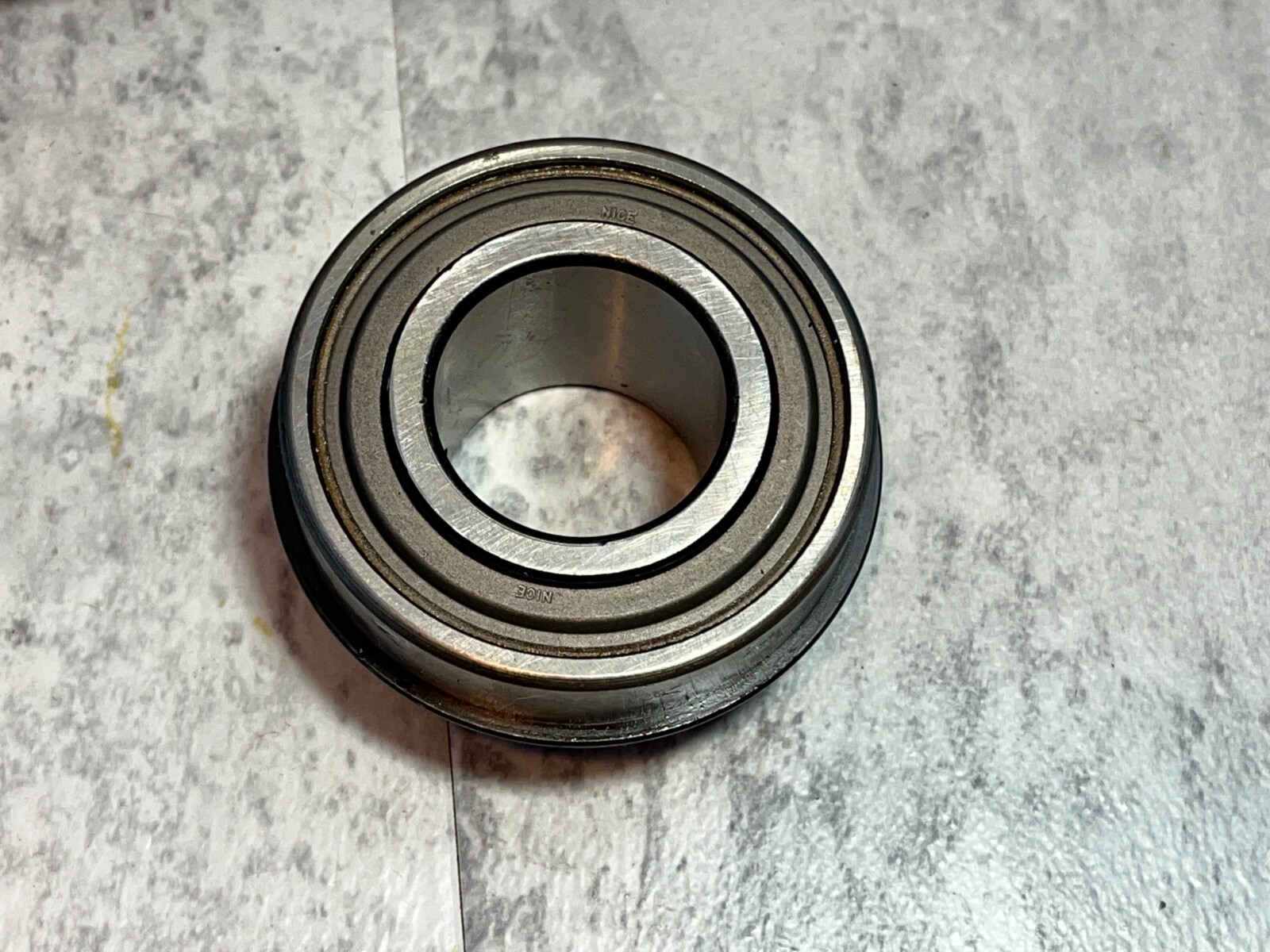 NICE 7620- RADIAL BALL BEARING, WITH SNAP RING- 1.2500″ BORE