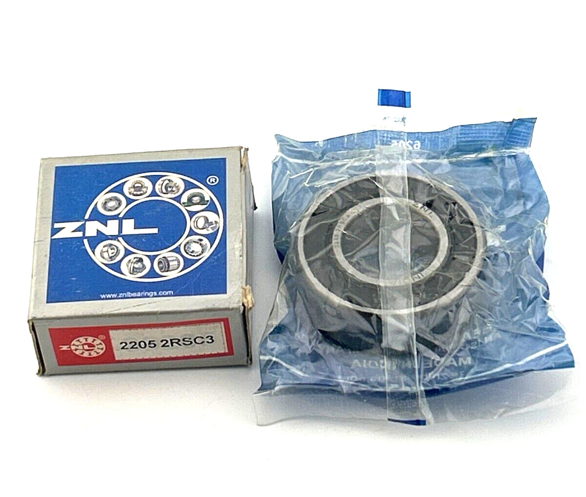 NEW ZNL 2205 2RSC3 BALL BEARING 22052RSC3 2205 2RS C3