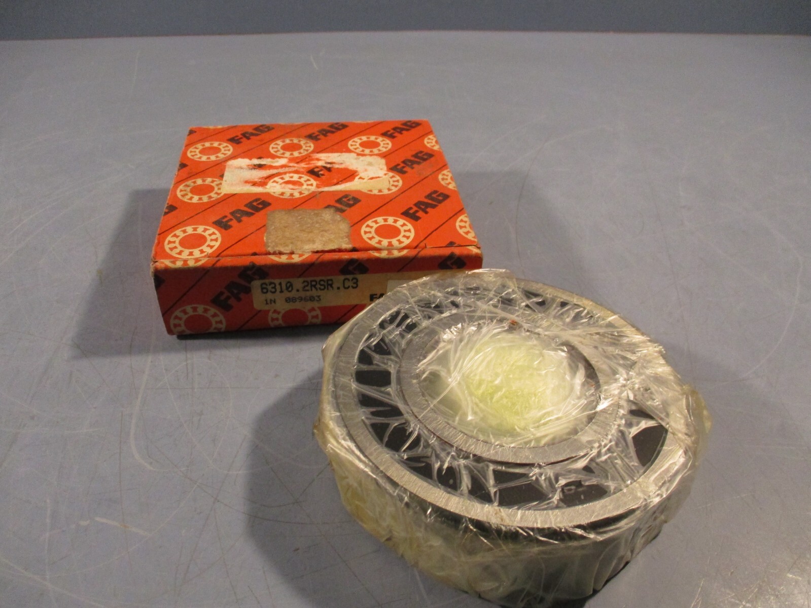 FAG DEEP GROOVE BALL BEARING, SINGLE ROW 6310.2RSR.C3