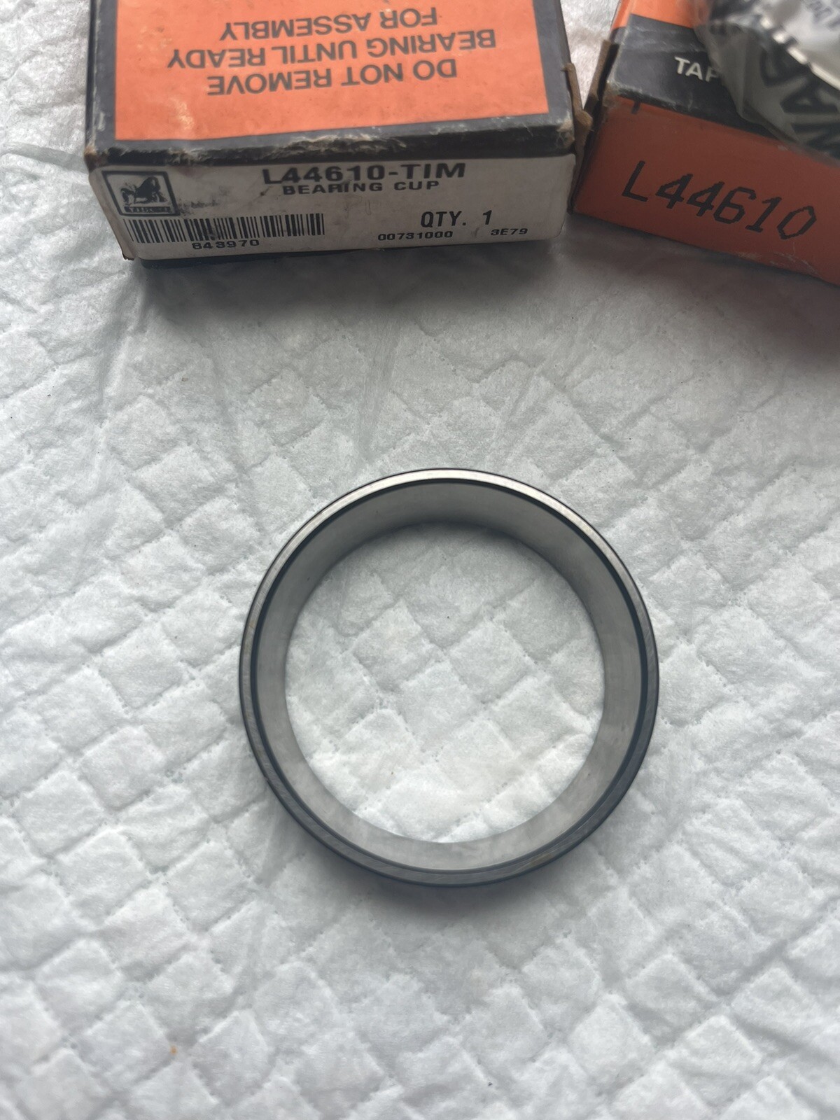 NEW TIMKEN L44610 BEARING CUP L44610-TIM “LOT OF 2”