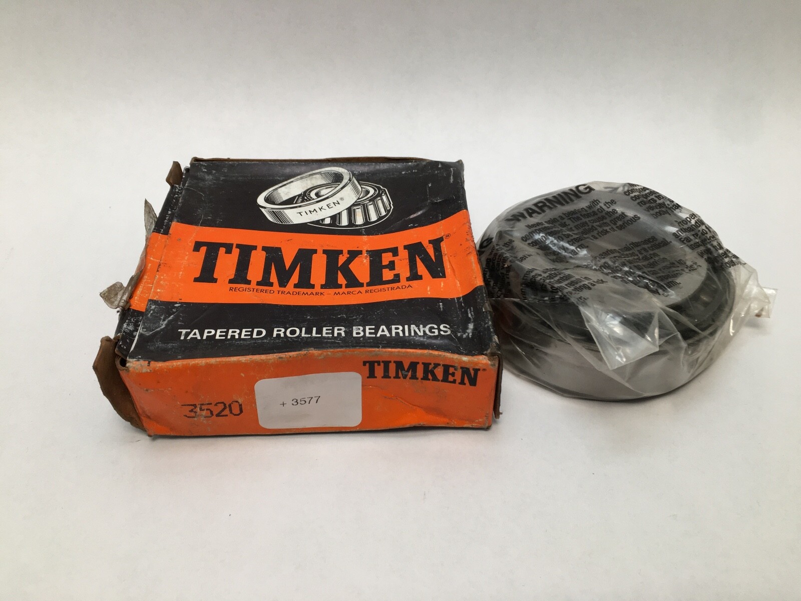 Timken 3577/3520 Taper Bearing Cone&Cup 1-5/8″ ID 3-5/16″ OD USA