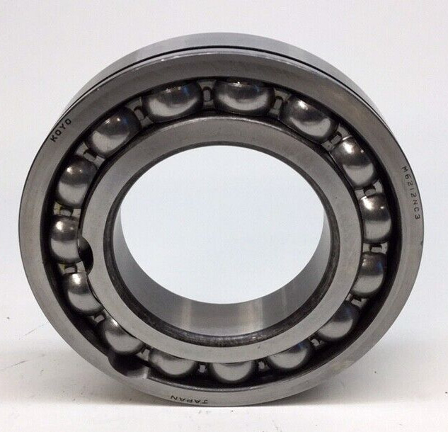 Koyo M6212ZNC3 Ball Bearing Deep Groove 60mm ID X 110mm OD X 22mm W No Snap Ring