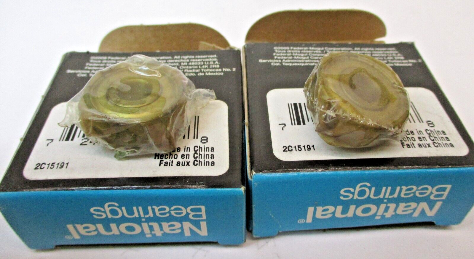 National 627Z 37-SS Bearings Lot of 2 Pieces A4750IPL