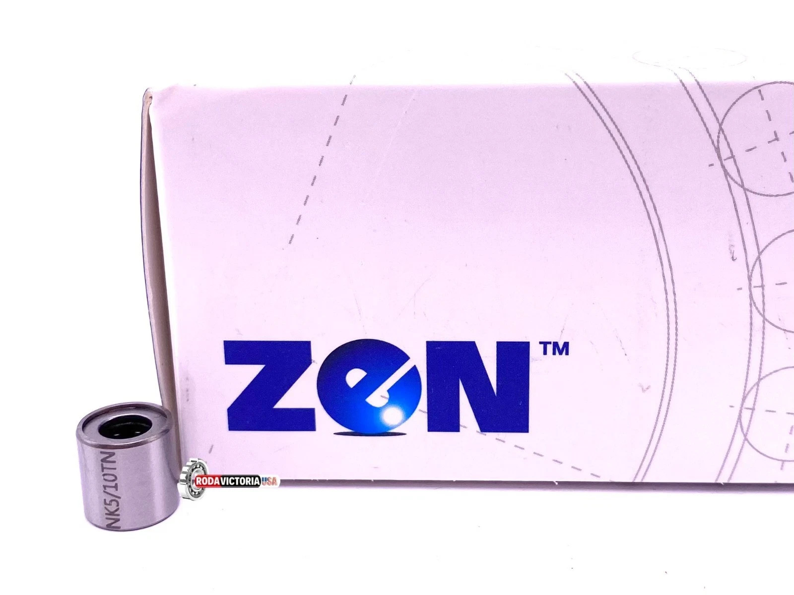 ZEN NK5/10 Machined Needle Roller Bearing TAF51010 5x10x10 mm